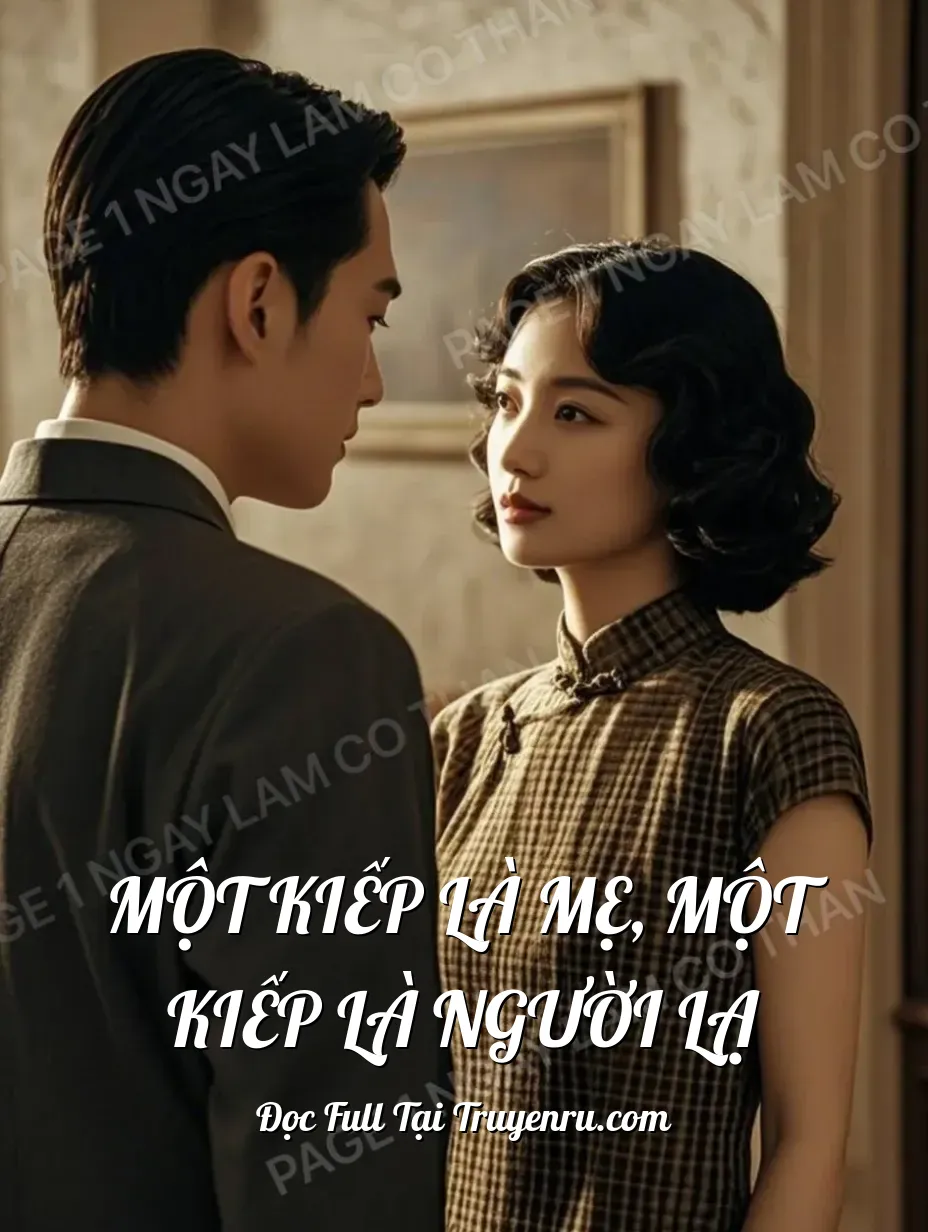 Bìa truyện MỘT KIẾP LÀ MẸ, MỘT KIẾP LÀ NGƯỜI LẠ