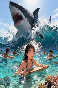 Trăng Mật Với Cá Mập