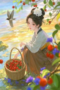 Lê Rừng Chậm Nở Trong Tuyết Trắng