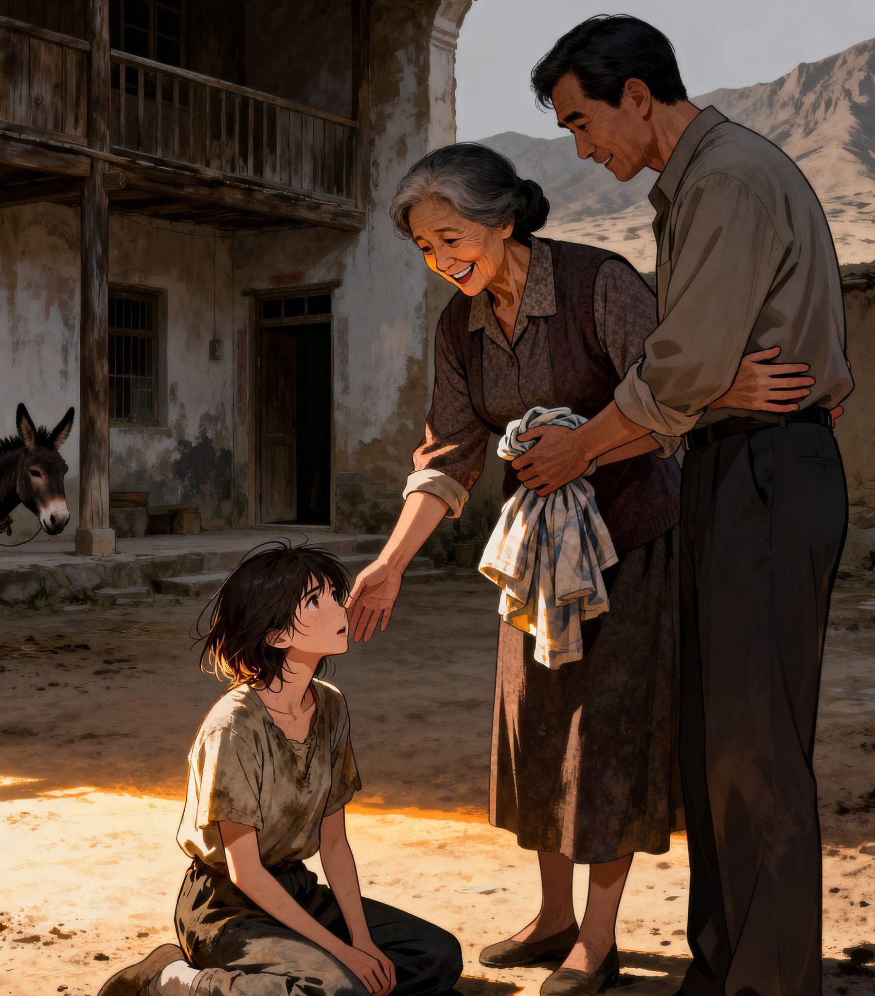 BA CÁI DẬP ĐẦU