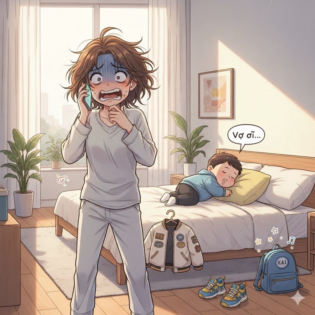 Bế Nhầm Con Nhà Người, Dính Luôn Cả Ba Nó