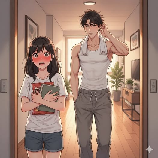 Bạn Cùng Phòng Của Anh Tôi Cứ Thích Không Mặc Áo!