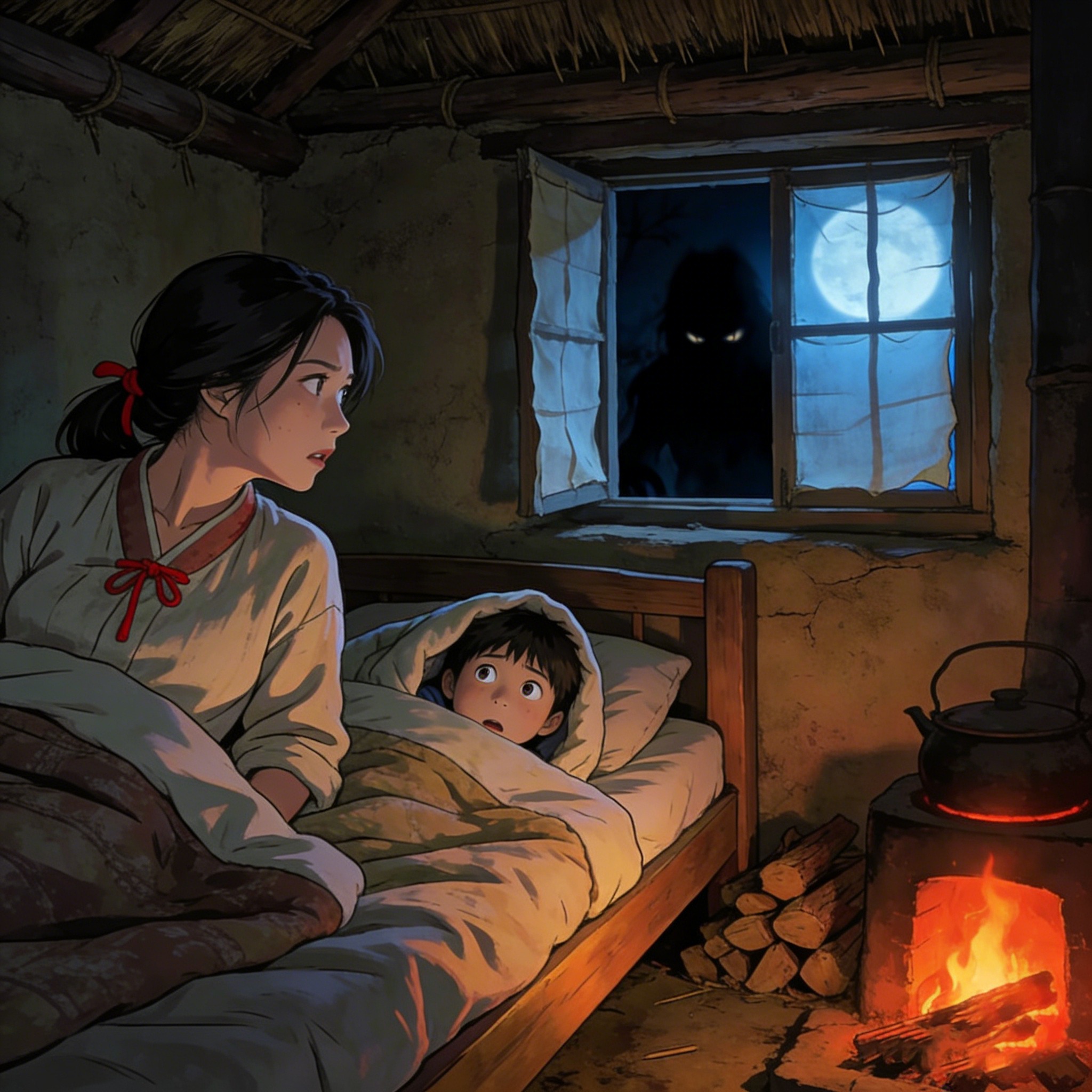 Bóng Cha Trong Khe Cửa