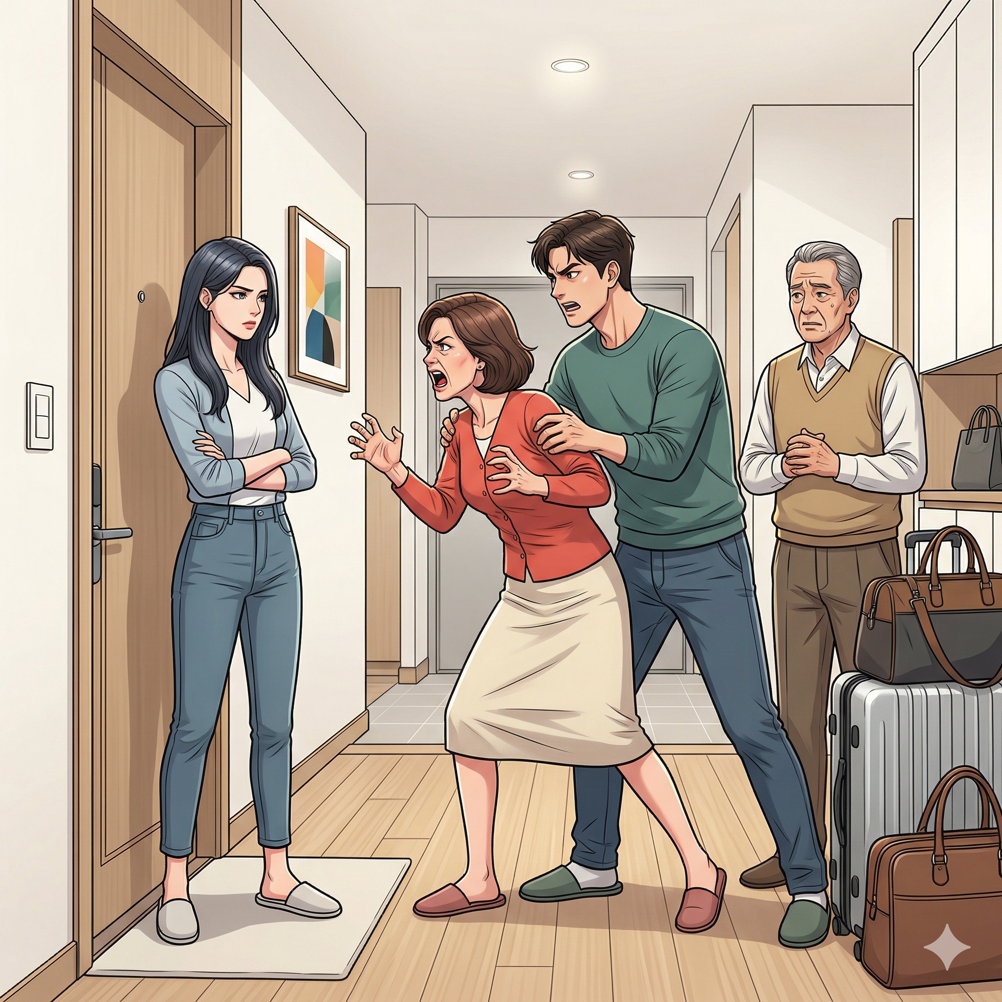 CỬA NHÀ TÔI KHÔNG MỞ