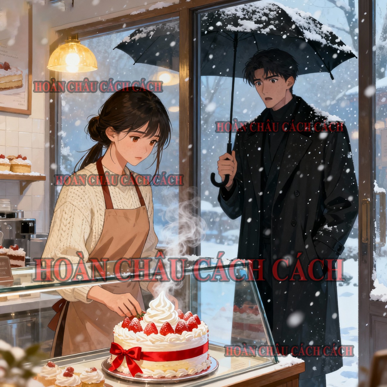 CHIẾC BÁNH KEM TRƯỚC MỘ CON TRAI