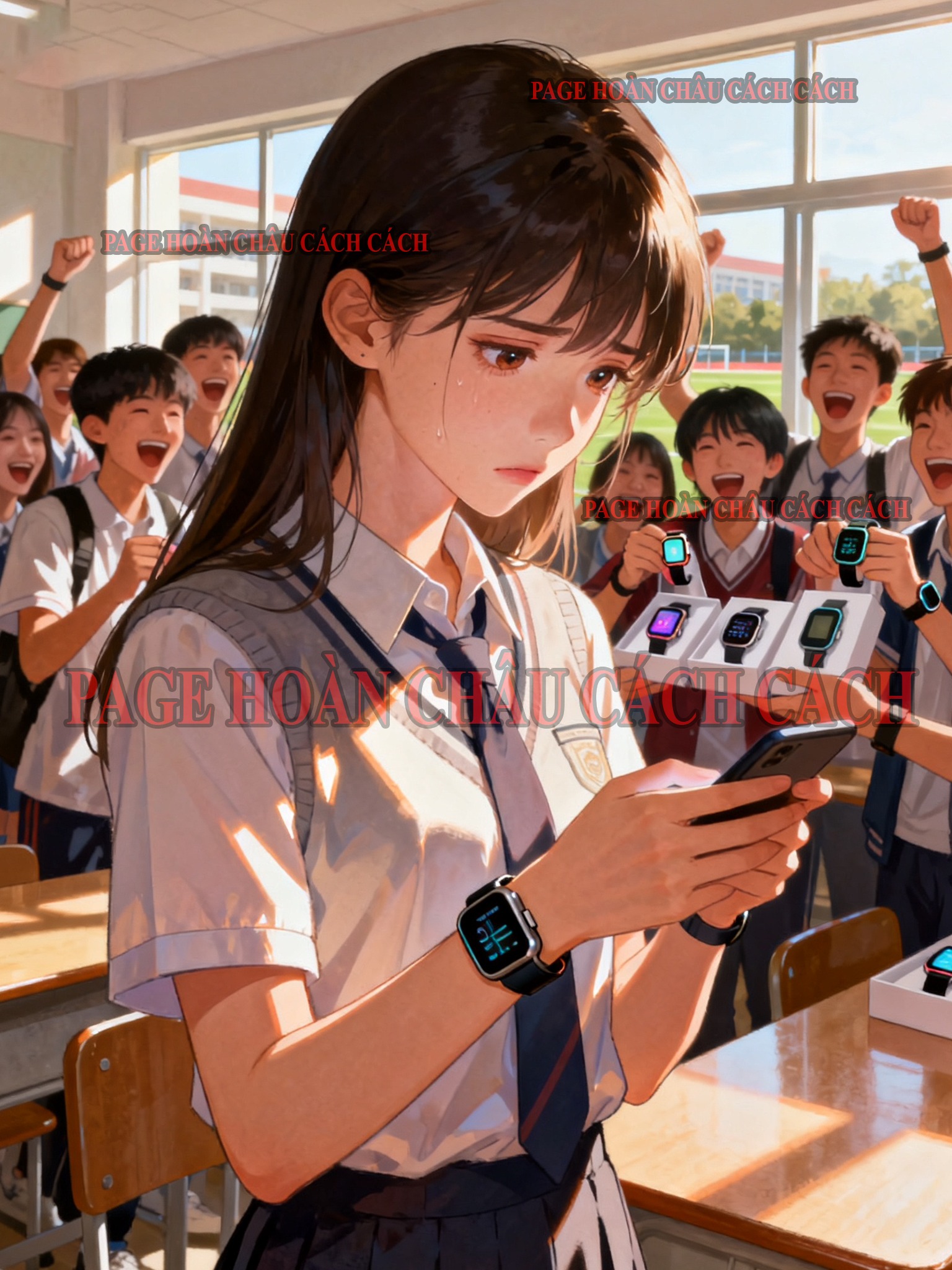 Bìa truyện CHIẾC ĐỒNG HỒ ĐỊNH MỆNH