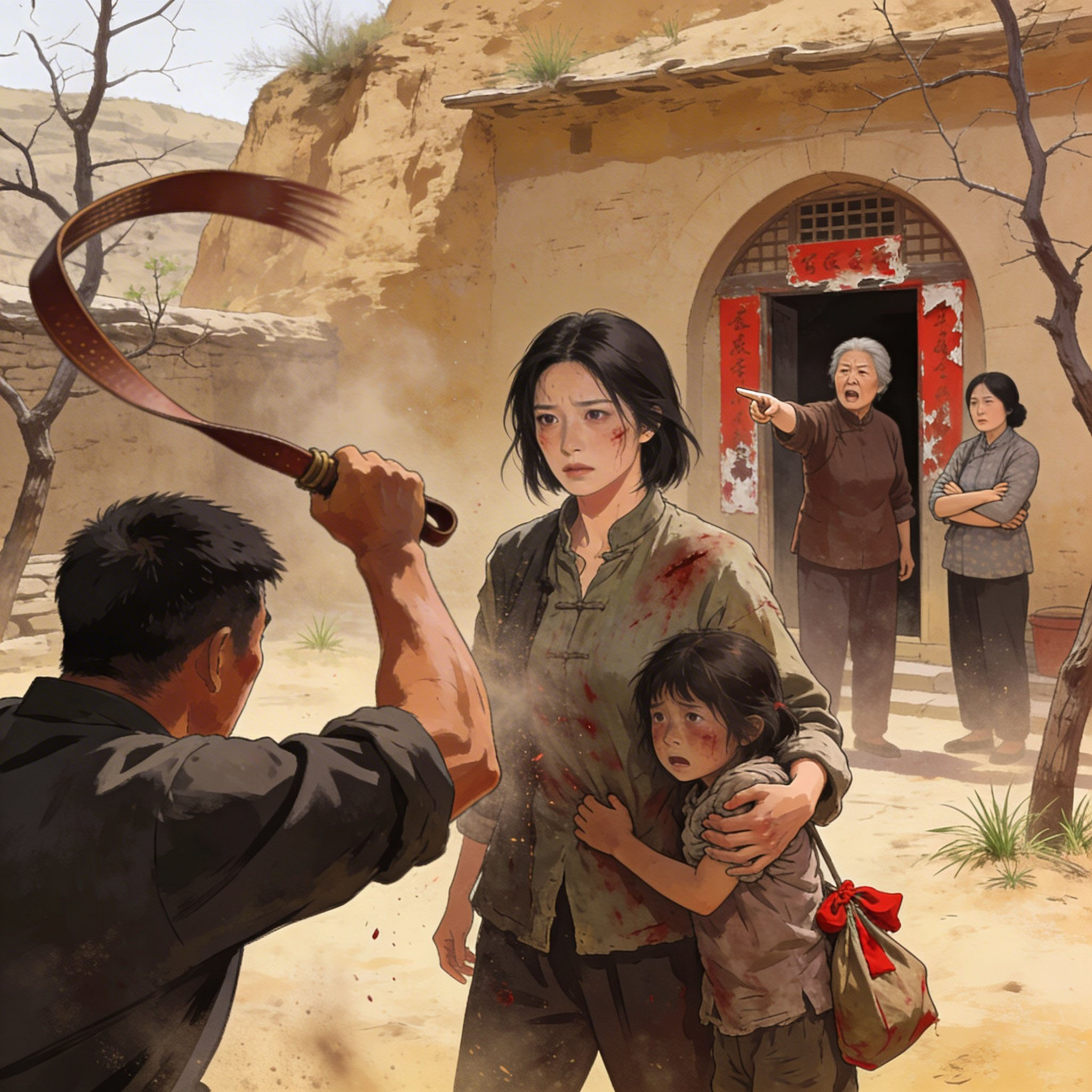 CHỒNG VUNG THẮT LƯNG ĐÁN H VỢ, KHÔNG BIẾT VỢ MỚI LÀ QUÁN QUÂN QUYỀN ANH