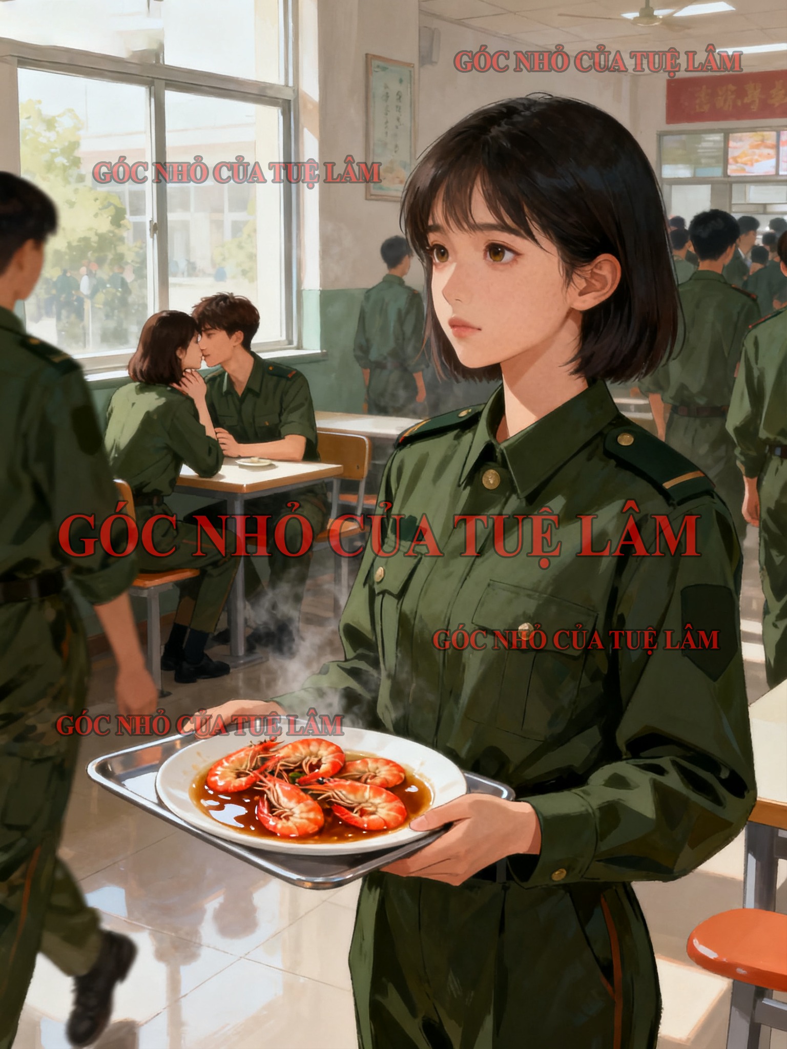 Bìa truyện CẬU ẤY TỪNG GẮP RAU MÙI CHO TÔI