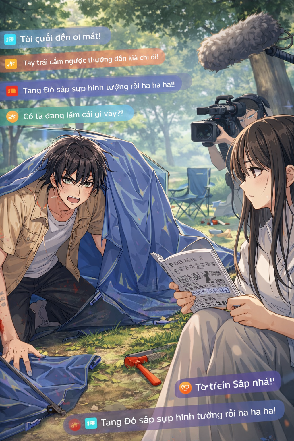 CÚ VẢ MẶT TRÊN SÓNG TRỰC TIẾP