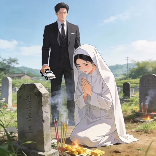 Chiếc Ô Tô Đặt Trước Bia Mộ