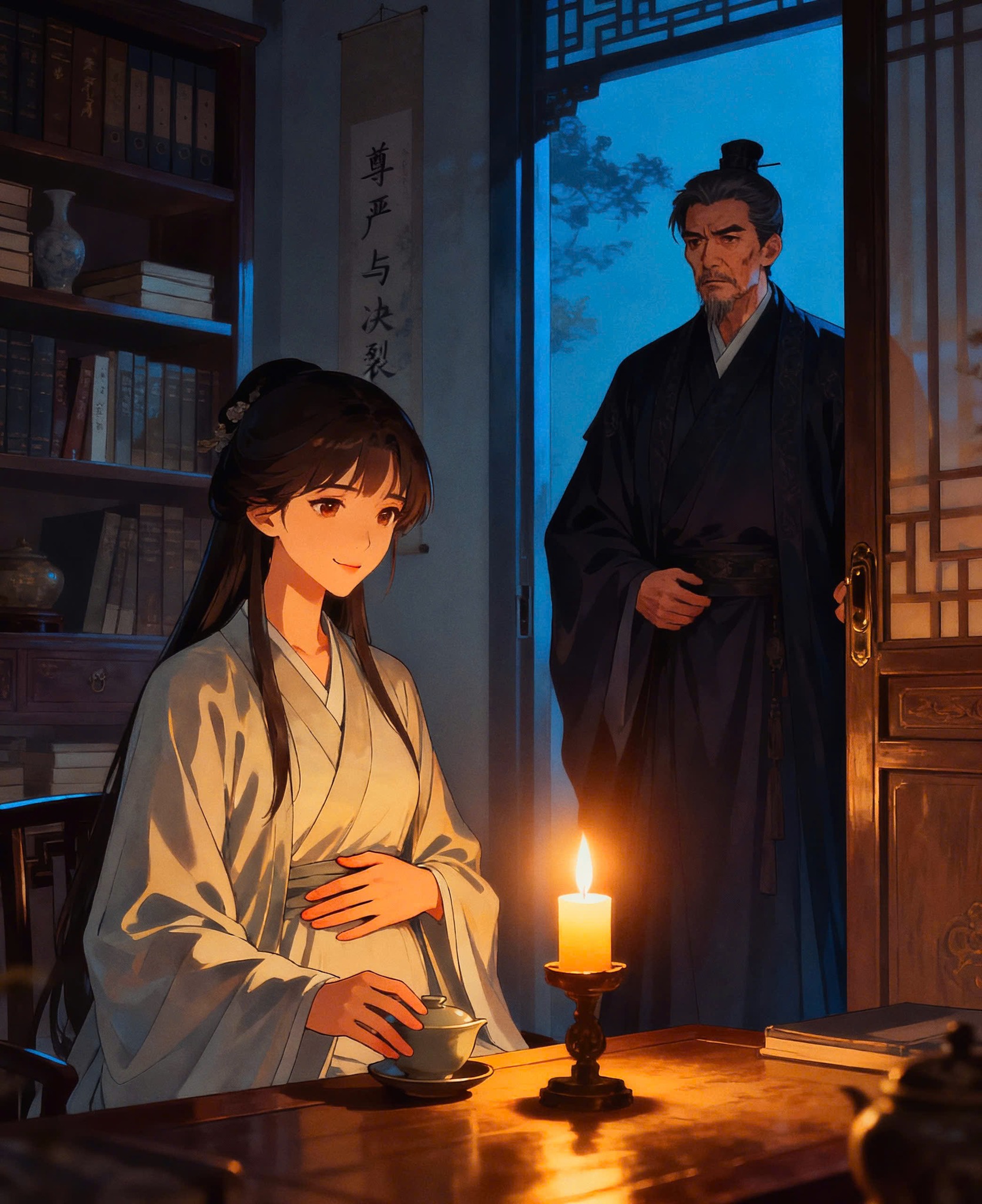 Bìa truyện DƯỚI TÁN LIỄU ĐẦU XUÂN