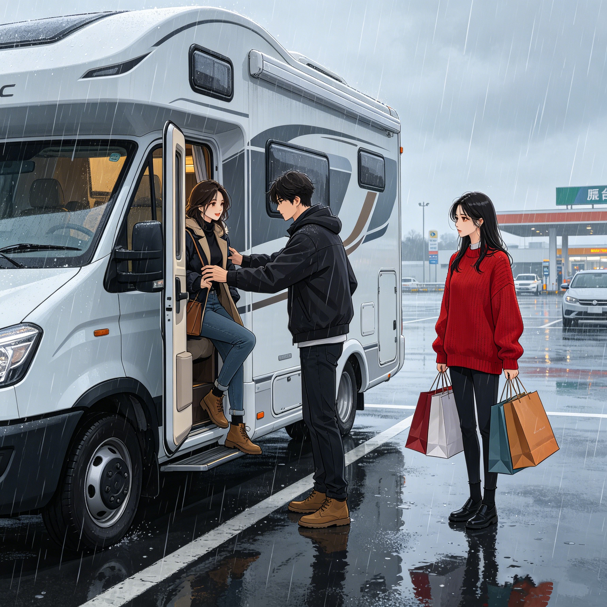 Em Gái Trà Xanh Và Chuyến Xe Đi Nhờ