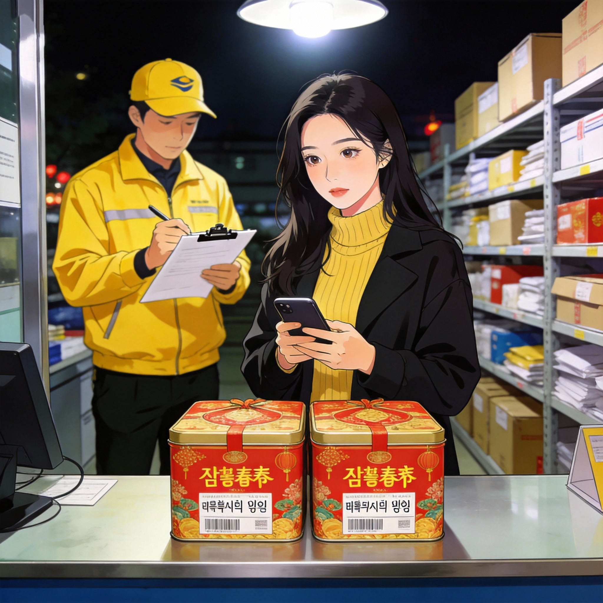 HAI KIỆN HÀNG ĐÊM GIAO THỪA