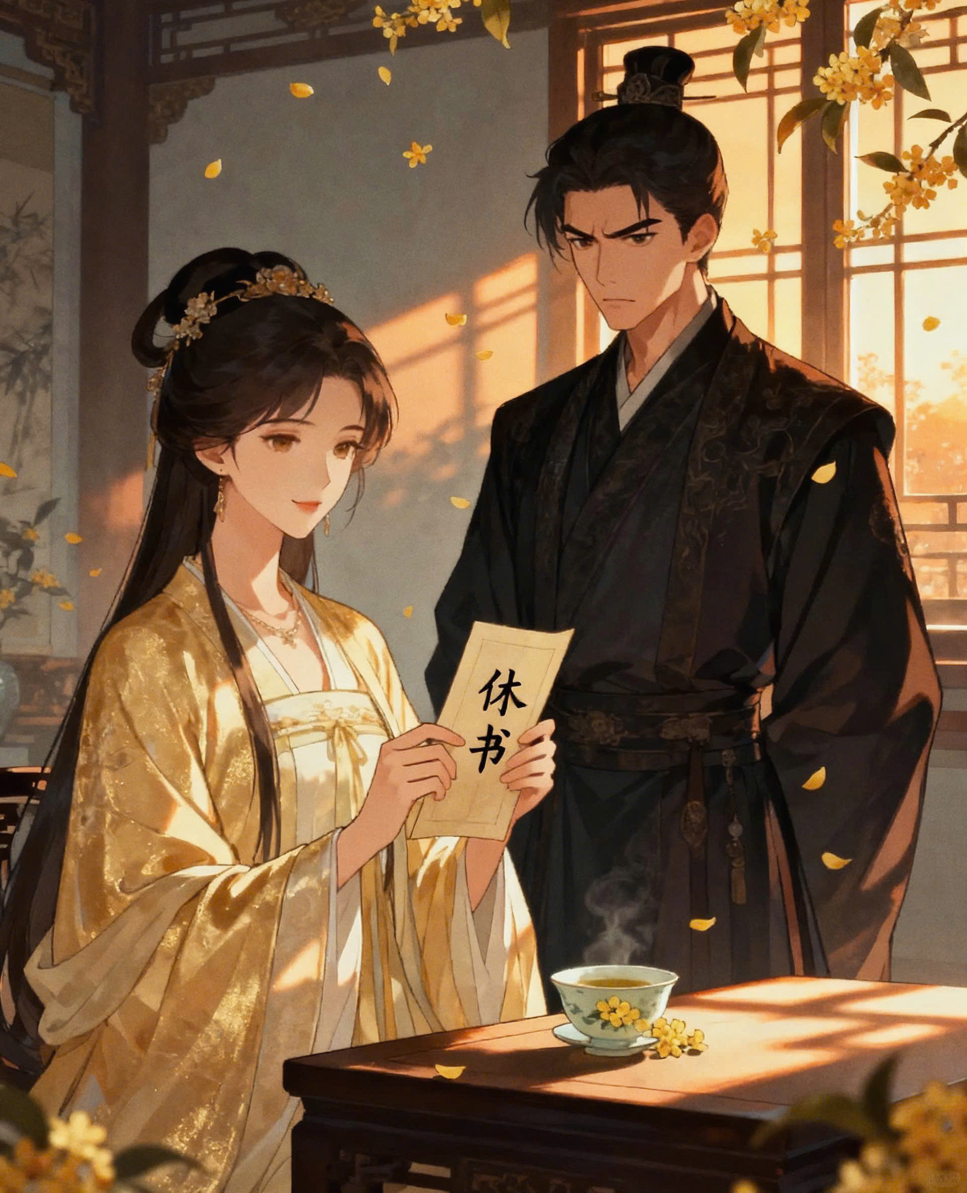 Bìa truyện HƯƠNG QUẾ RỤNG TRÊN HƯU THƯ