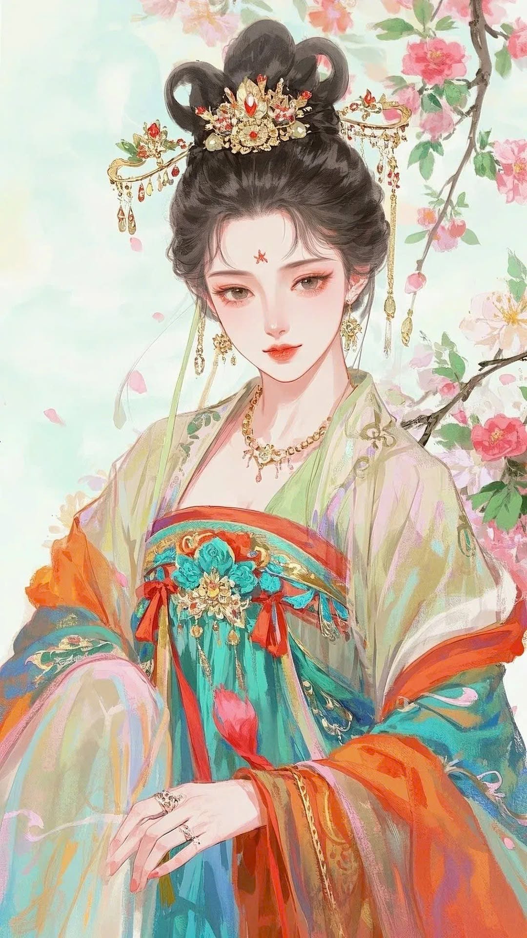 HOA ĐÀO PHƯỢNG NGHI CUNG