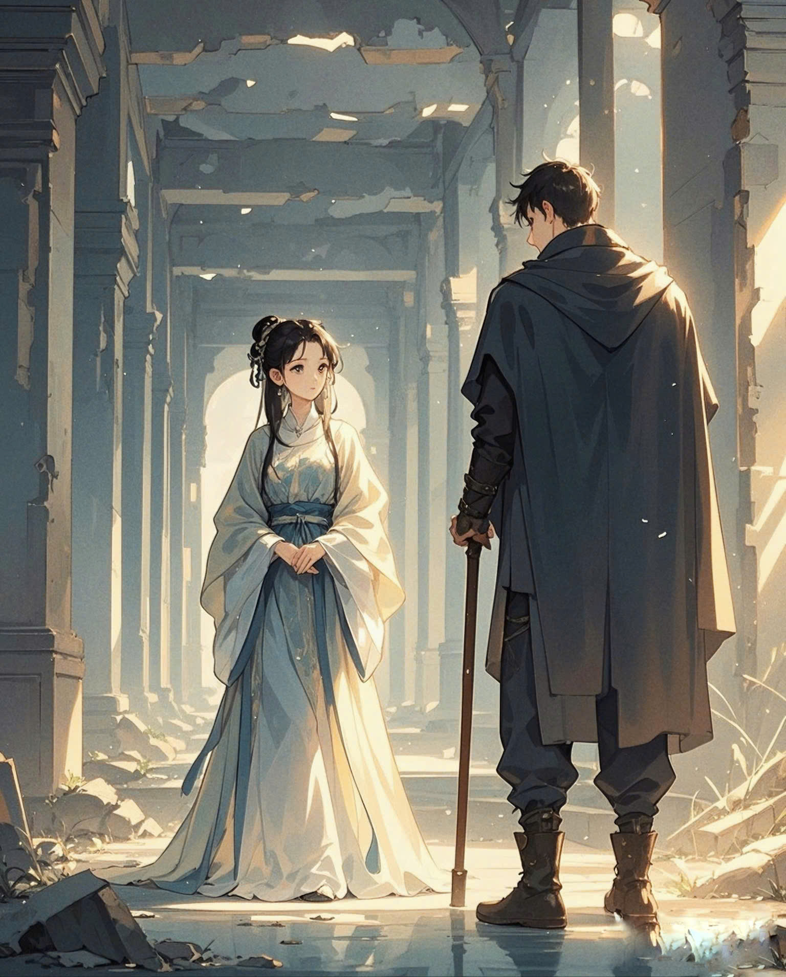 Bìa truyện KHI HẢI ĐƯỜNG CHƯA RỤNG