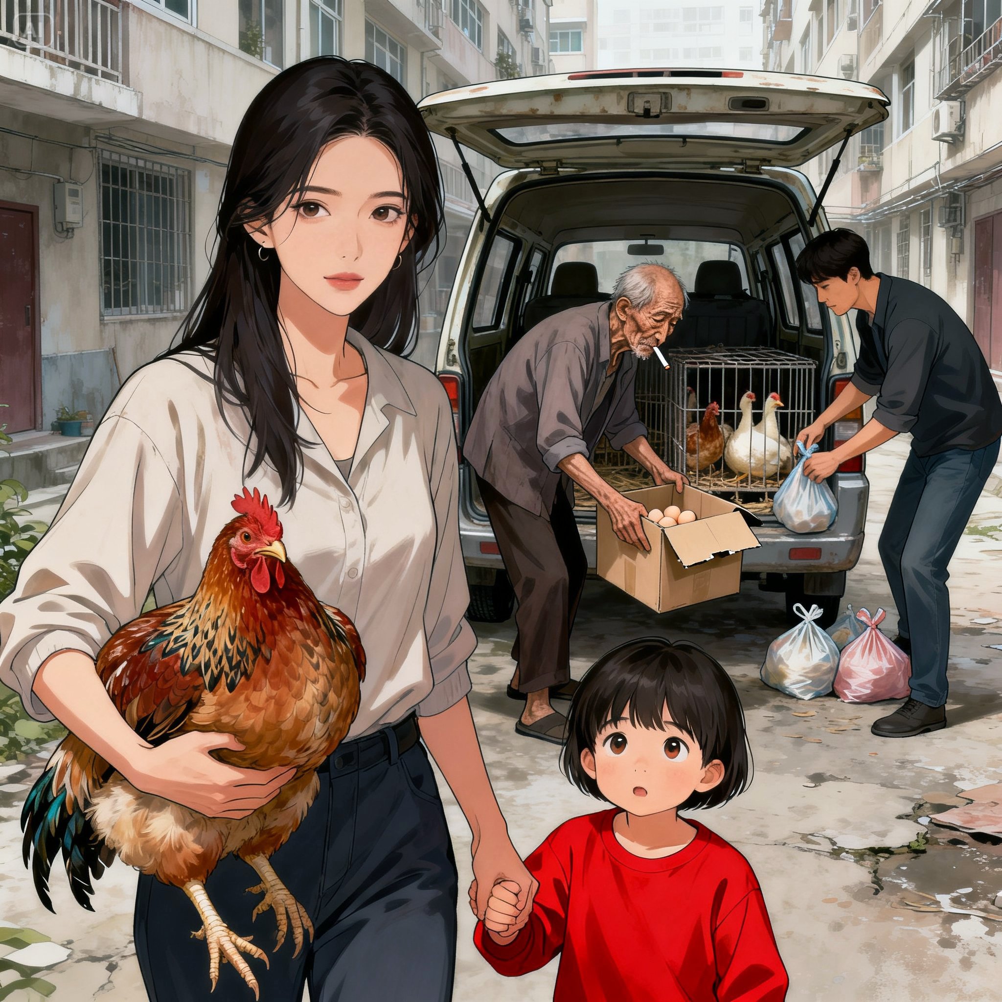 Mười Cân Trứng Gà Ta Và Bí Mật Của Bố Chồng Tôi