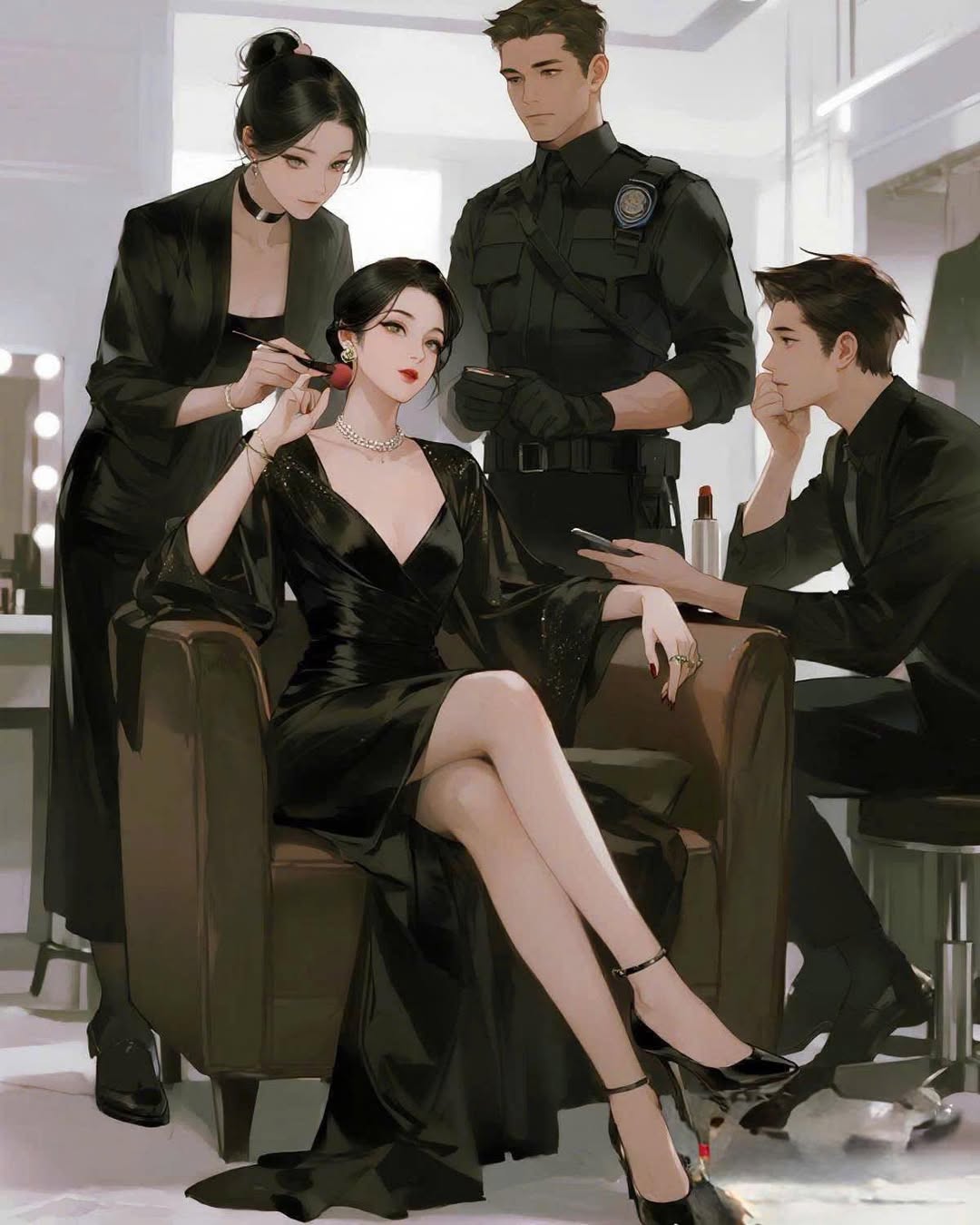 NỮ MINH TINH XUYÊN THÀNH THIÊN KIM THẬT