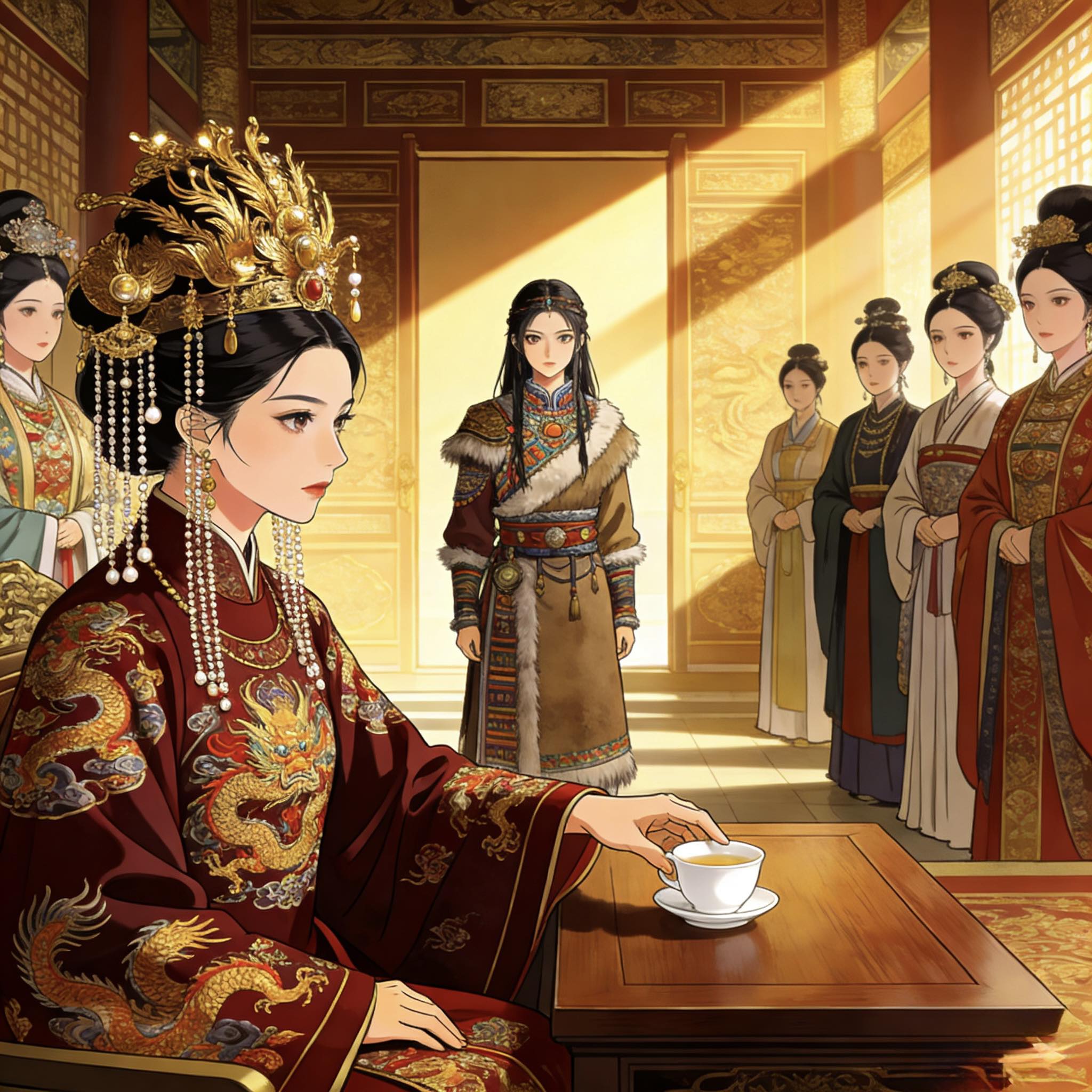 Ngày Ta Nhìn Thấy Đạn Mạc Trong Hậu Cung