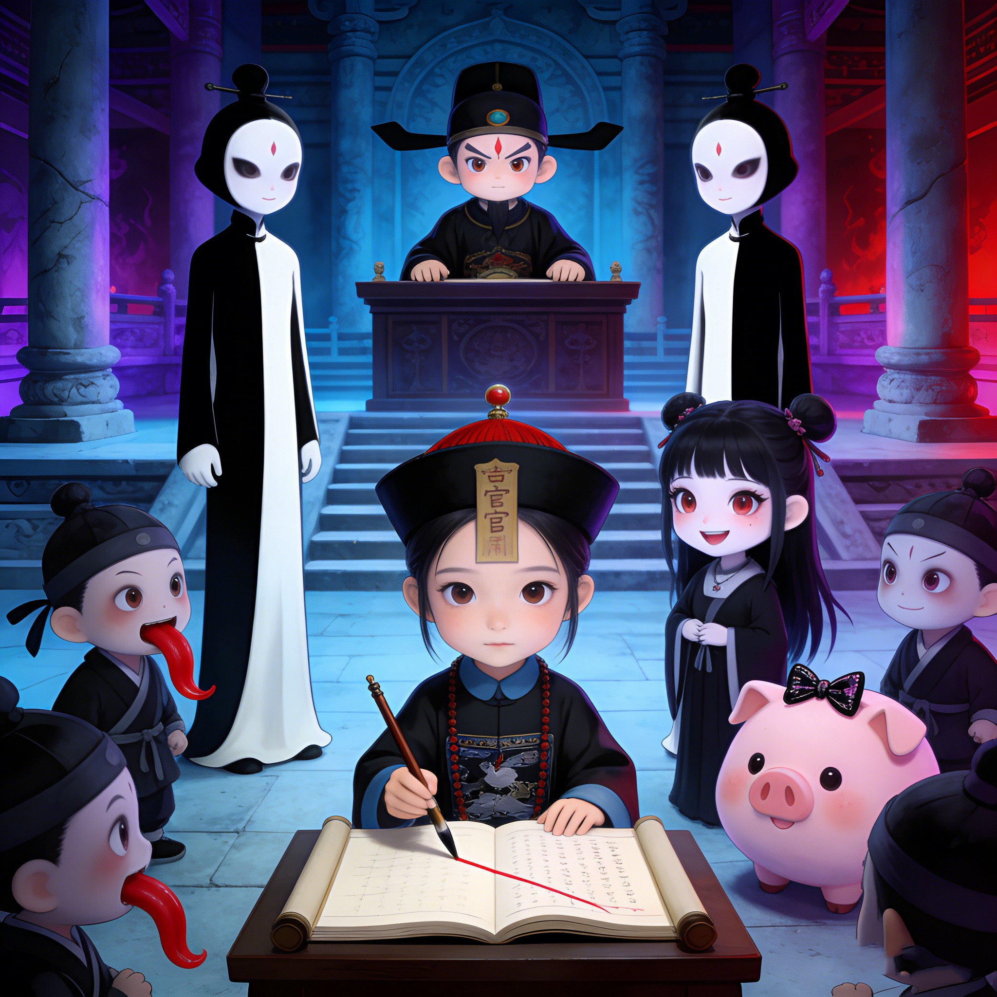 Phán Quan Địa Phủ Và Ma Nữ Thủ Phú