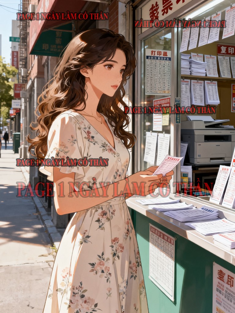 Bìa truyện SAU KHI TRÚNG GIẢI ĐỘC ĐẮC TÔI PHOTOSHOP 1 TỜ THÔNG BÁO NỢ