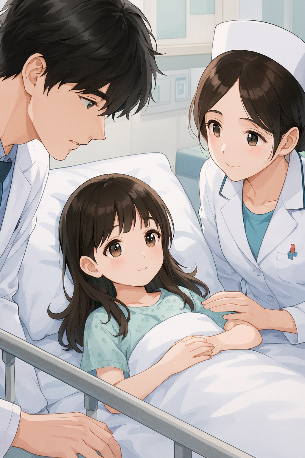 Bìa truyện Sau Ca Ghép Tủy, Ba Mẹ Dắt Anh Trai Bỏ Trốn