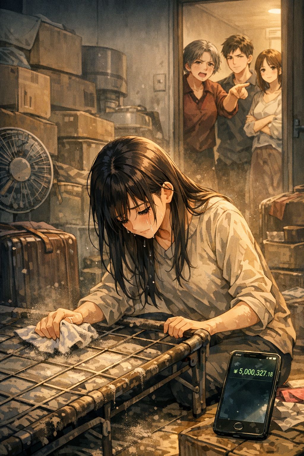 TÔI NẰM PHÒNG TẠP VẬT XEM SỐ DƯ