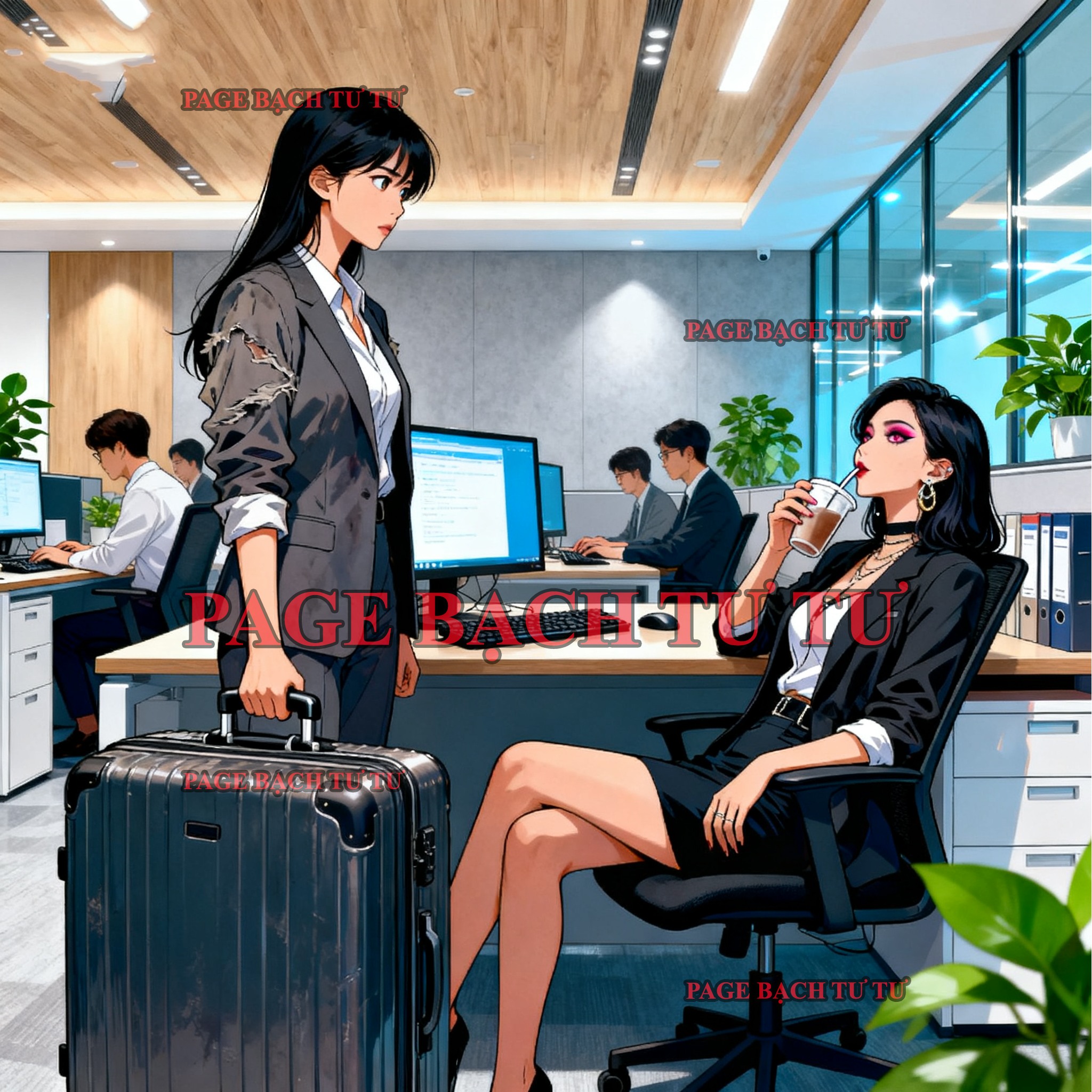 Bìa truyện TIN NHẮN TỪ PHÒNG NGỦ PHỤ