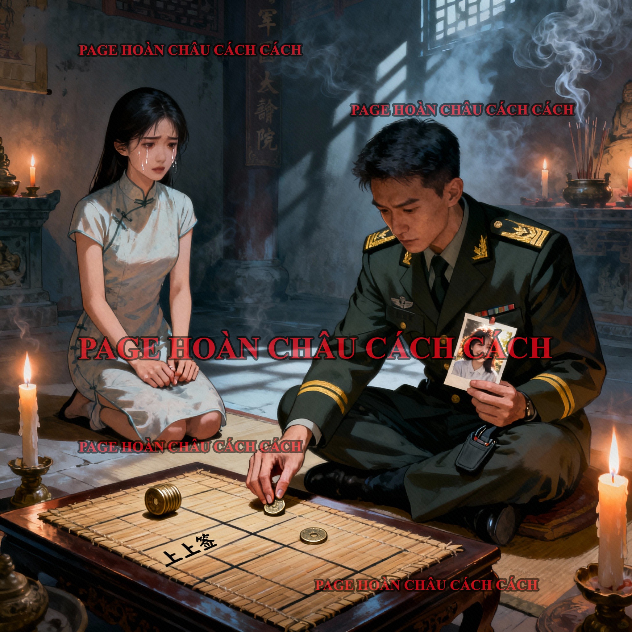 Bìa truyện TRĂNG LẶNG BÊN SÔNG TÂY, NGƯỜI VẪN CHƯA QUAY VỀ