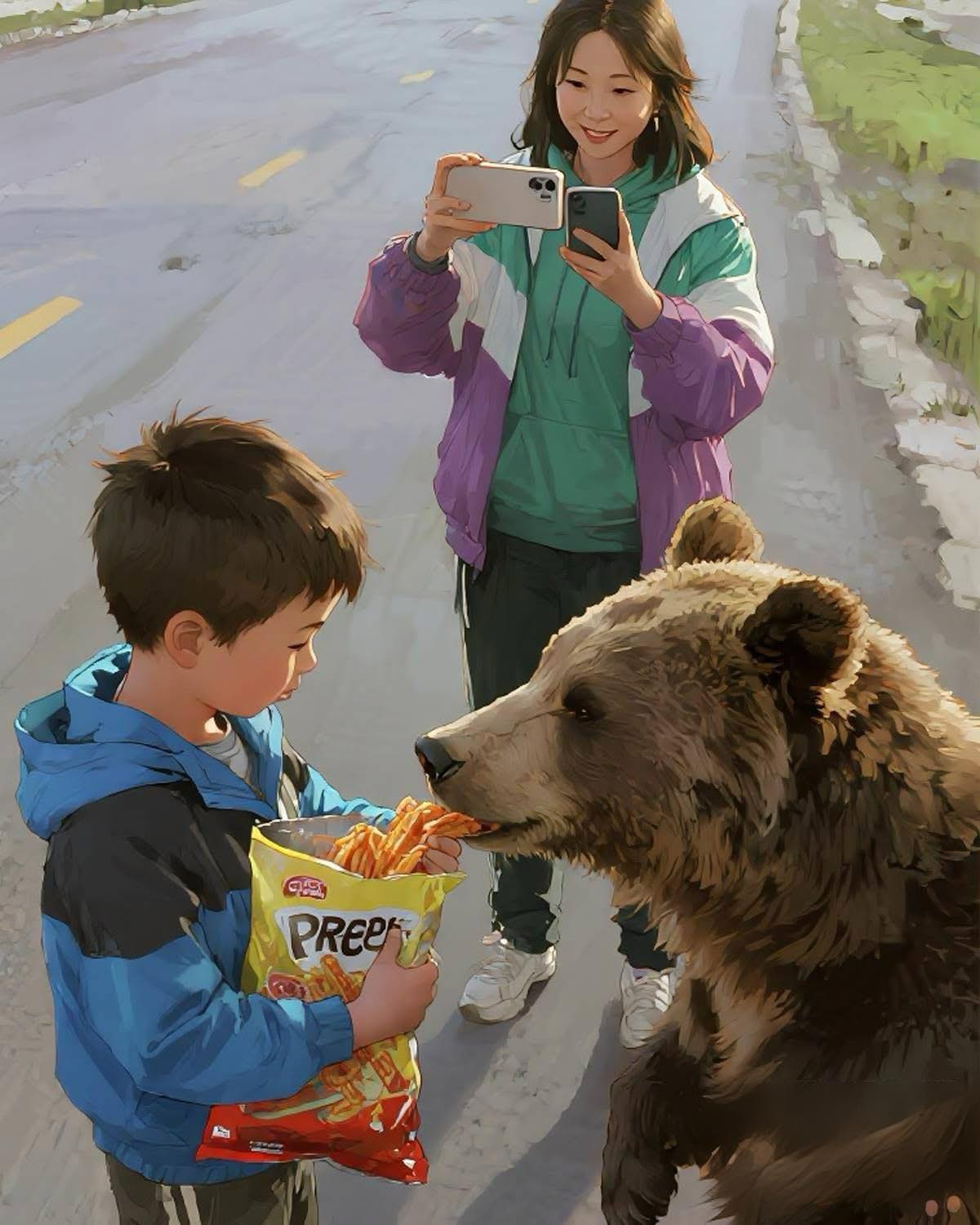 Bìa truyện Đêm Gấu Trắng