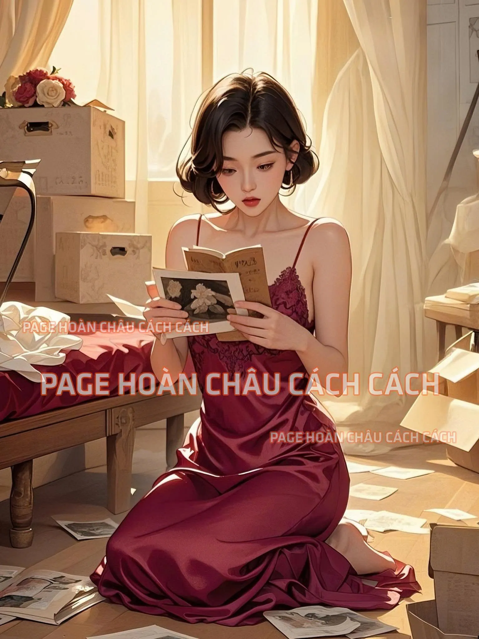 Bìa truyện ALBUM CƯỚI VÀ BÍ MẬT 20 NĂM