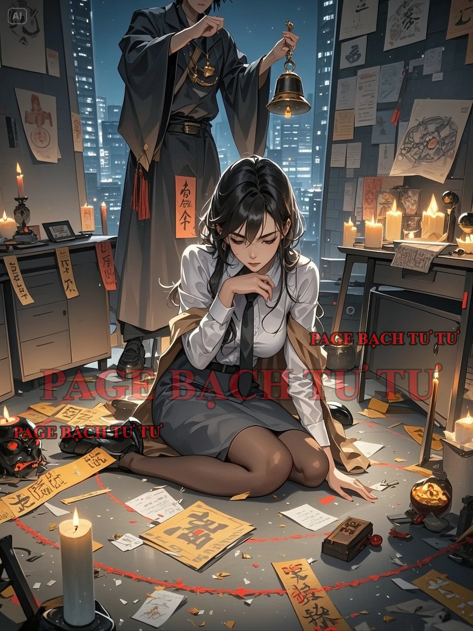 Bìa truyện ÁNH SÁNG SAU CƠN MƯA