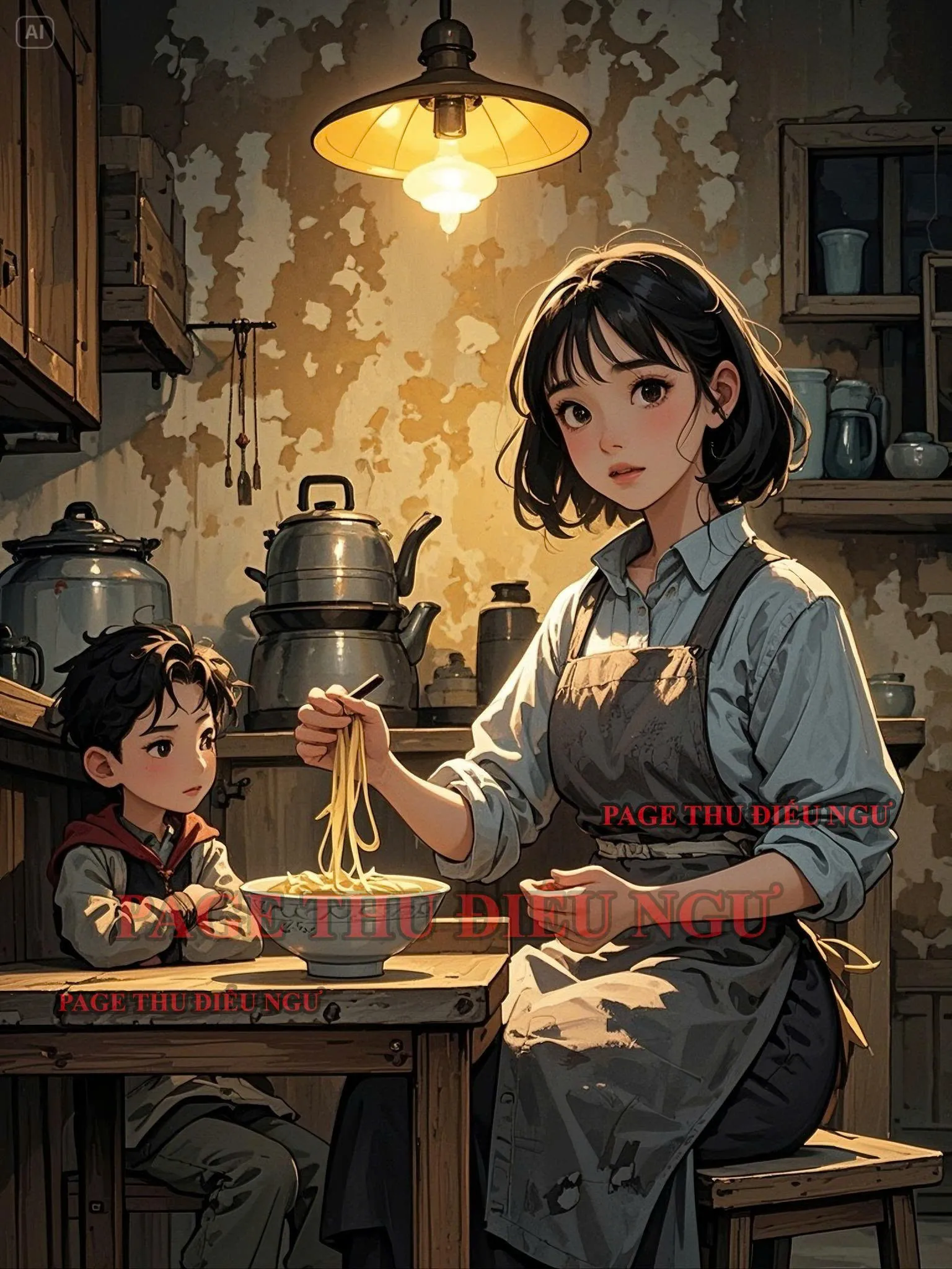 Bìa truyện ÁNH SÁNG TRONG HẺM NHỎ