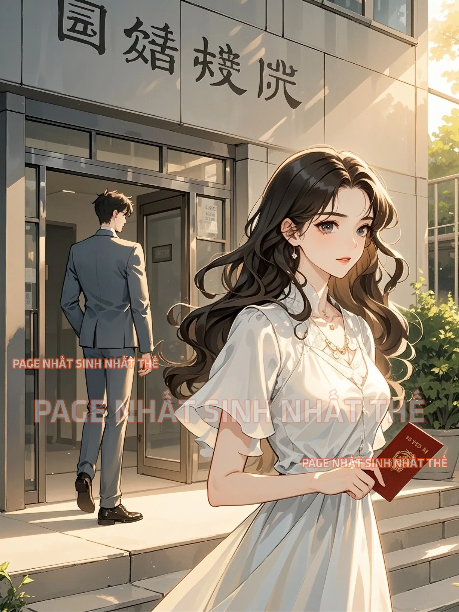 Bìa truyện BA NĂM CHƯA MUỘN