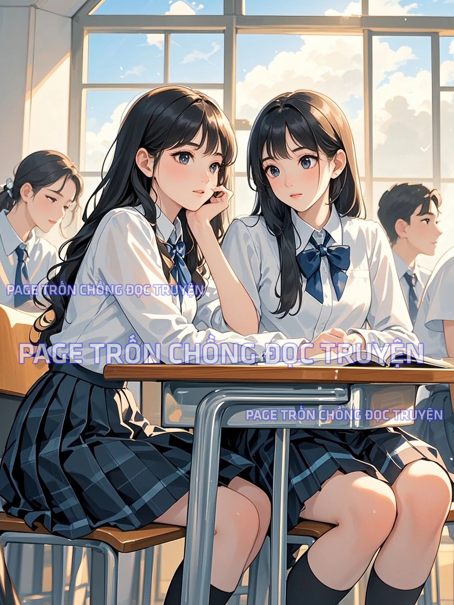 Bìa truyện BẠN CÙNG BÀN NÓI TÔI BẮT NẠT CÔ ẤY