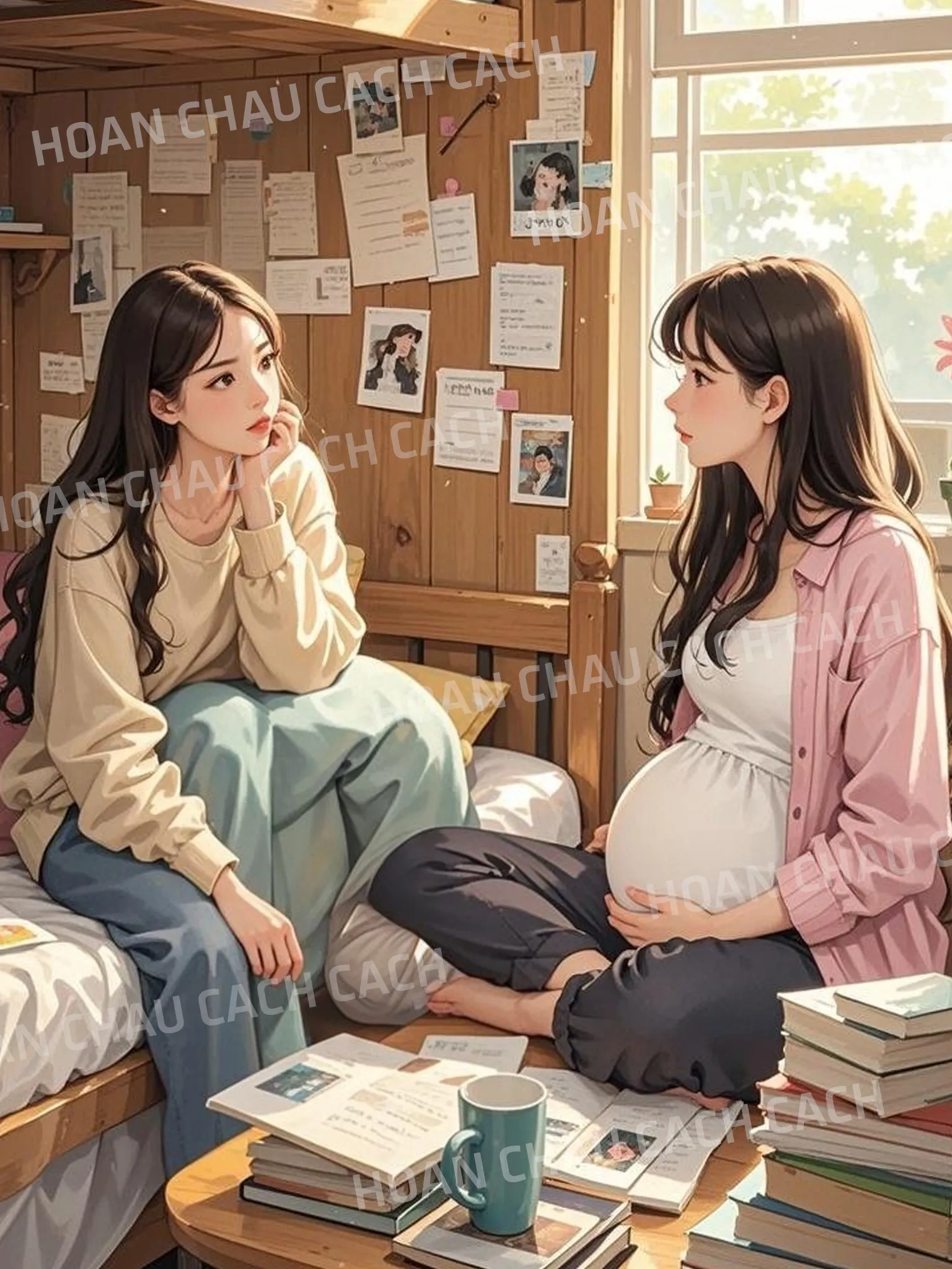 Bìa truyện BẠN CÙNG PHÒNG GÀI BẪY TÔI TỚI CHẾC