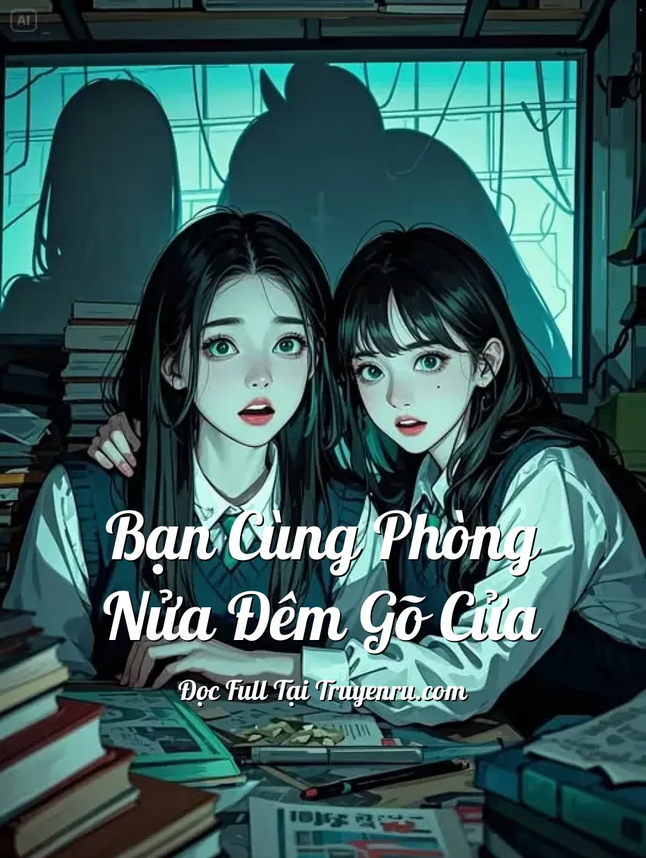 Bìa truyện BẠN CÙNG PHÒNG NỬA ĐÊM GÕ CỬA