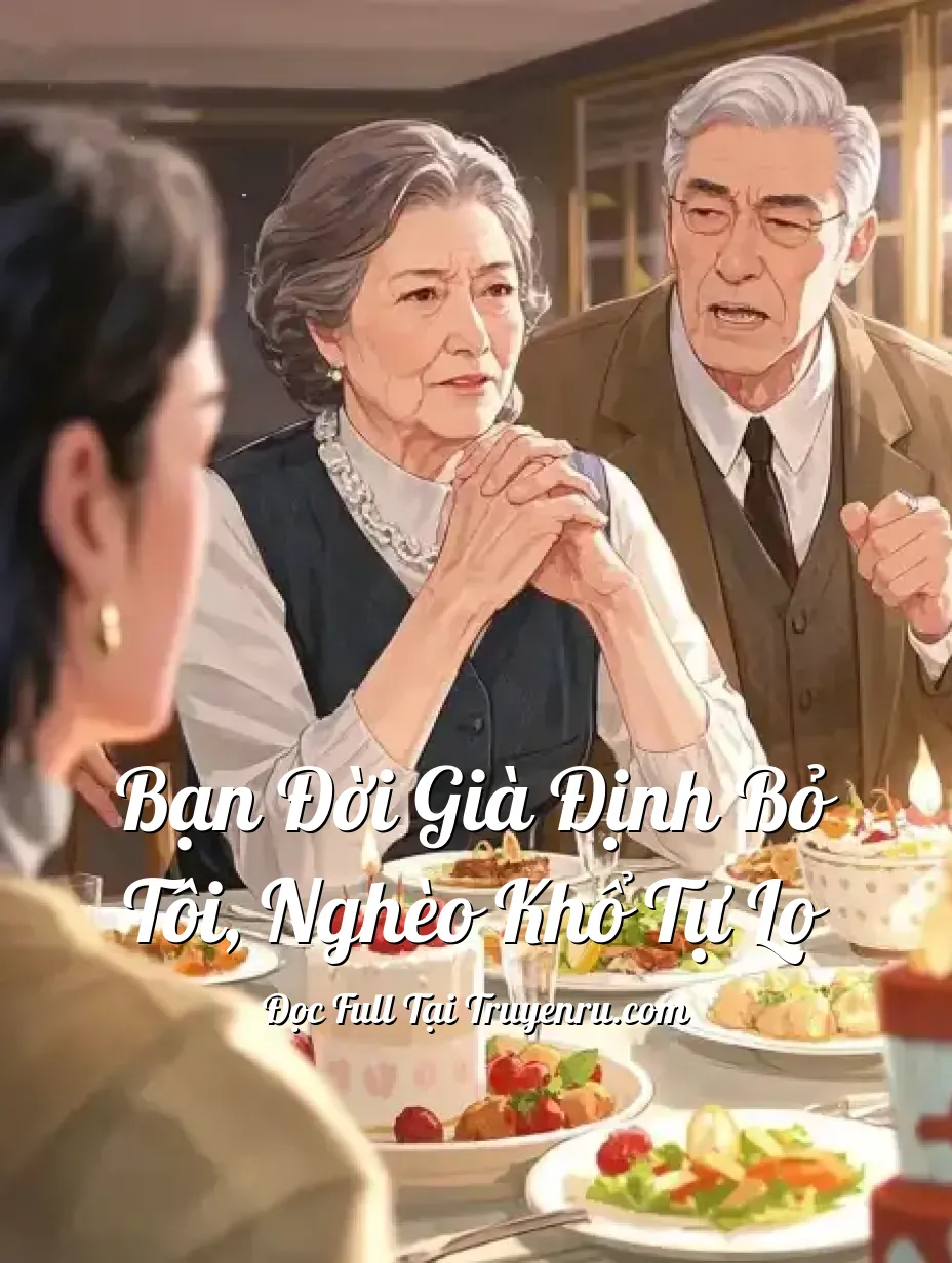 Bìa truyện Bạn Đời Già Định Bỏ Tôi, Nghèo Khổ Tự Lo