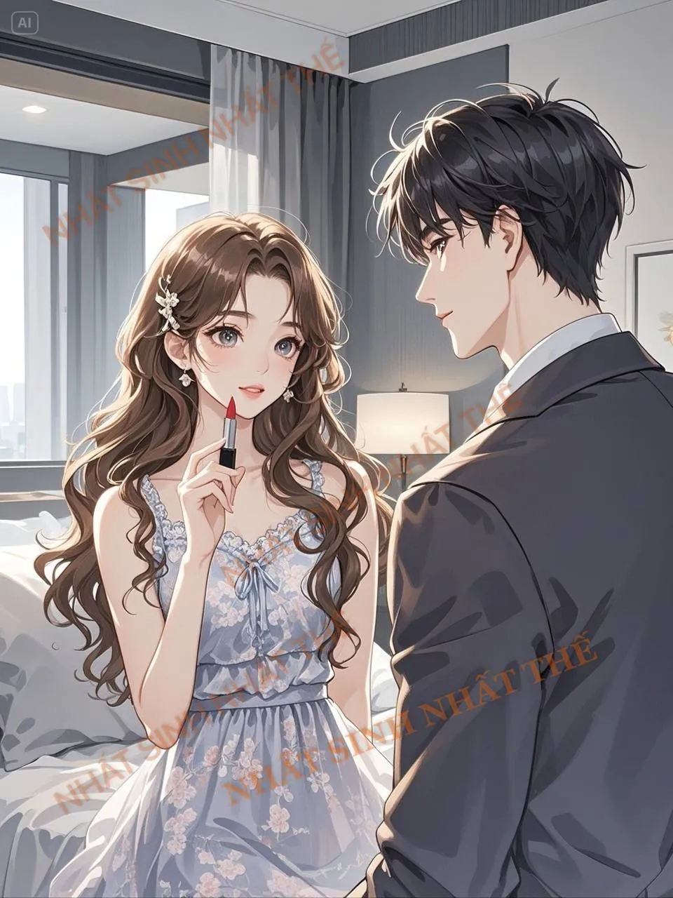 Bìa truyện BÍ MẬT TRONG THỎI SON