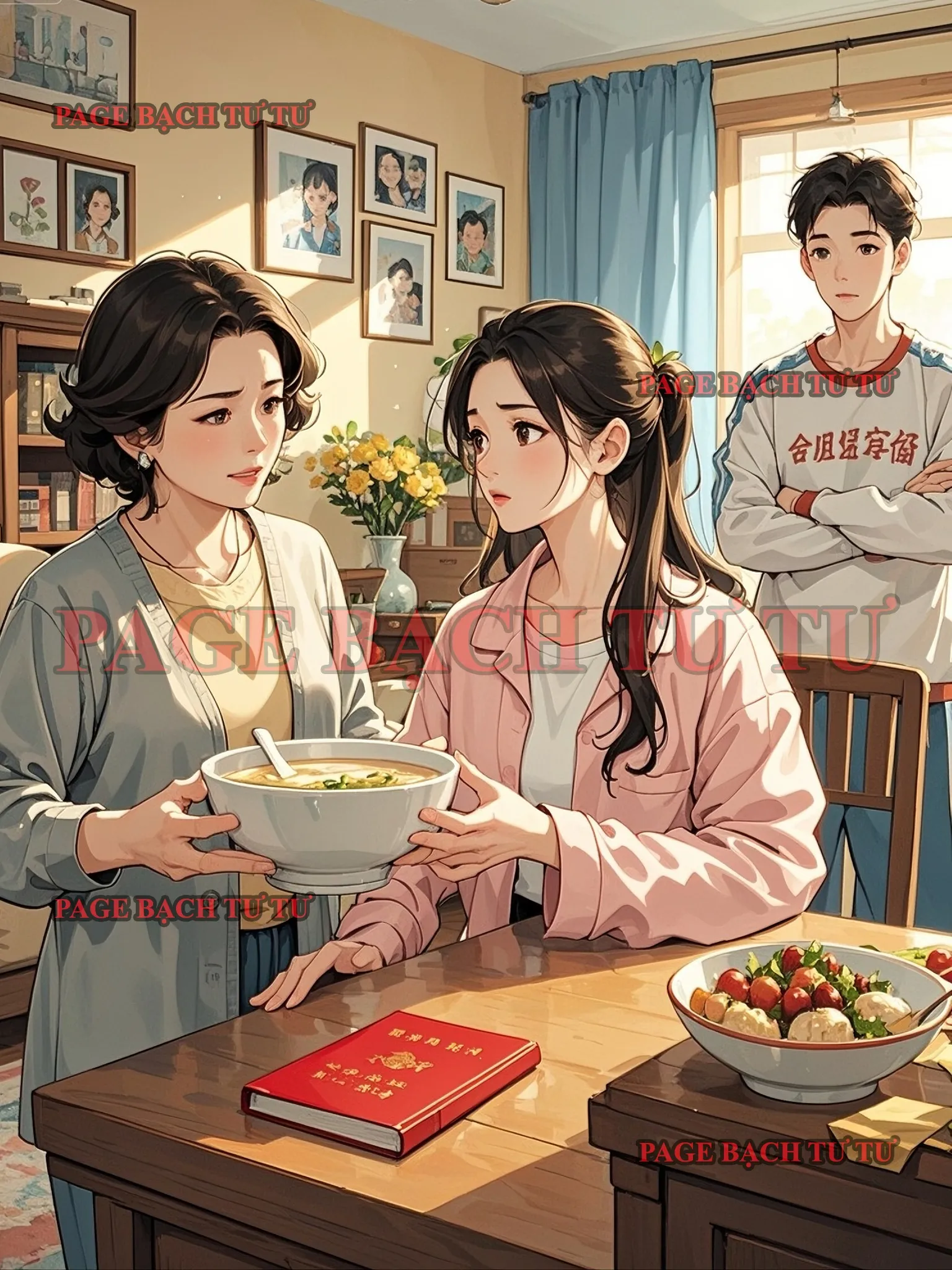 Bìa truyện Bóc Mẽ Tình Thân