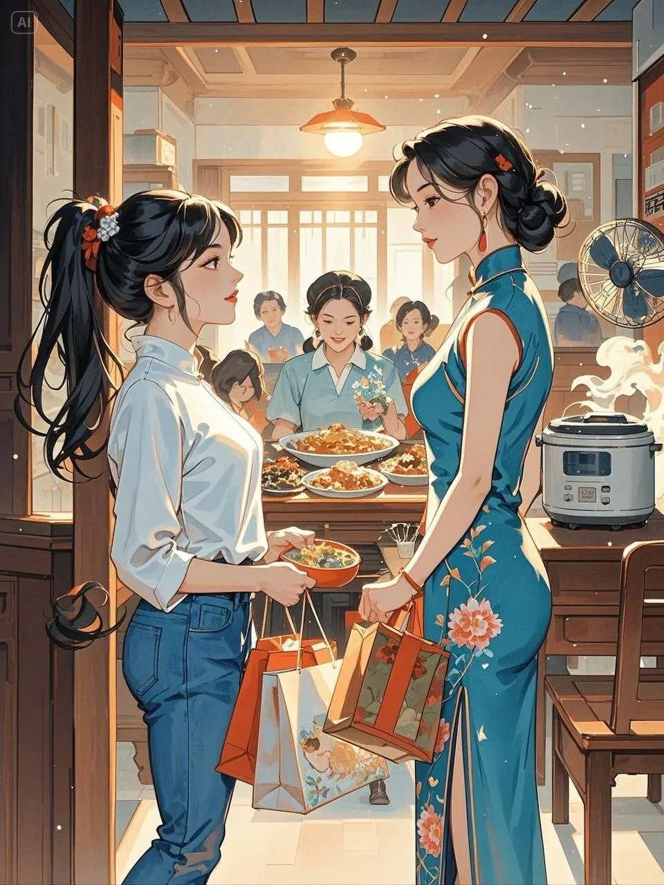 Bìa truyện BỮA CƠM CUỐI CÙNG TRONG NHÀ CHỒNG