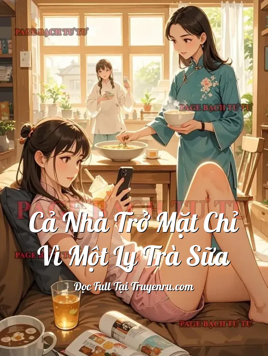 Bìa truyện Cả Nhà Trở Mặt Chỉ Vì Một Ly Trà Sữa