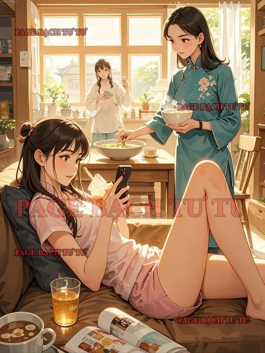Bìa truyện Cả Nhà Trở Mặt Chỉ Vì Một Ly Trà Sữa