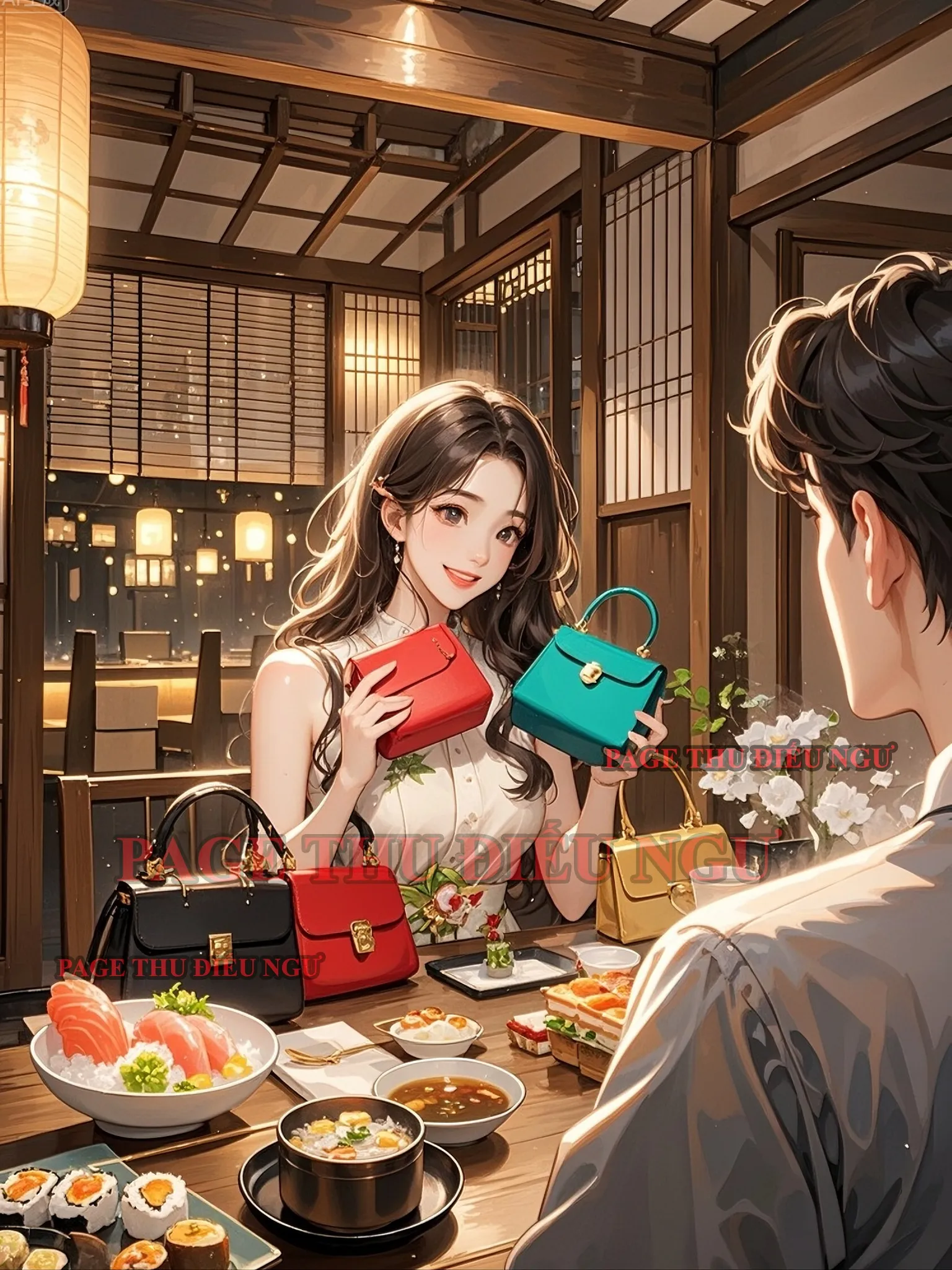 Bìa truyện CÁI GIÁ CỦA MỘT CHIẾC TÚI GIẢ