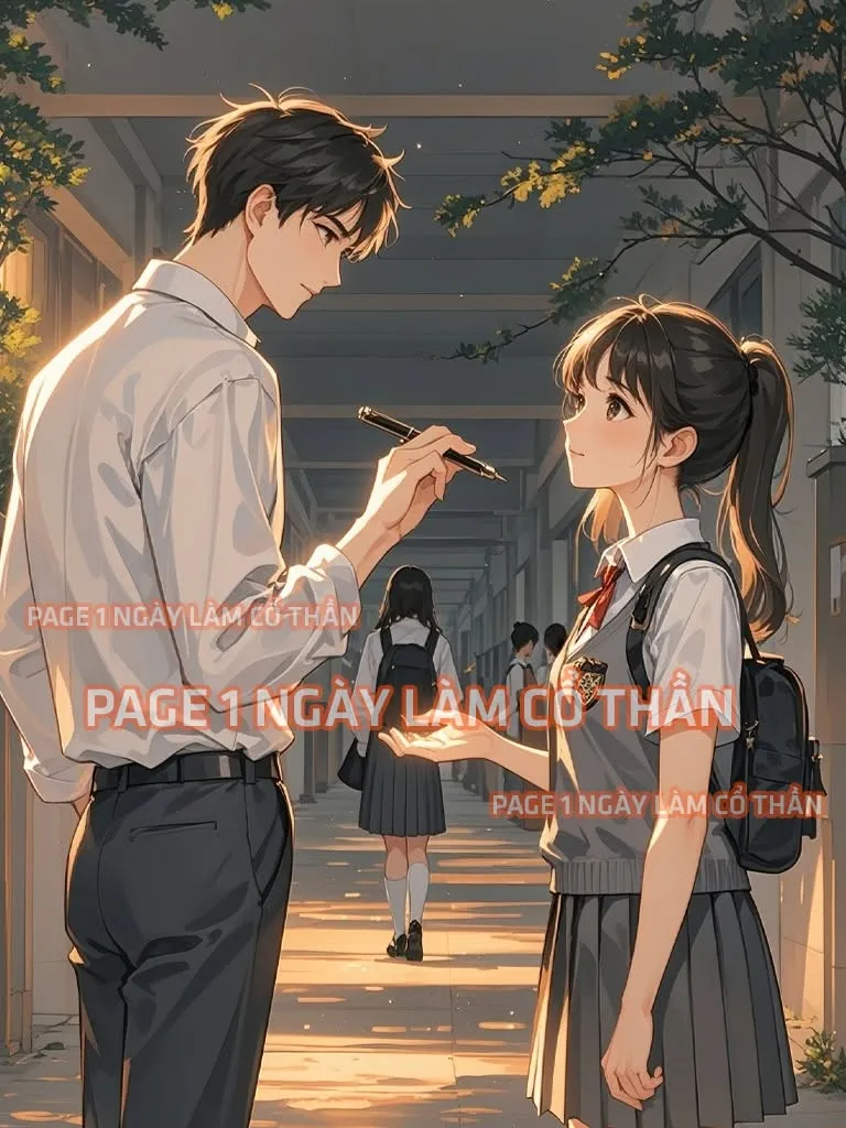Bìa truyện CÂY BÚT CẦU MAY