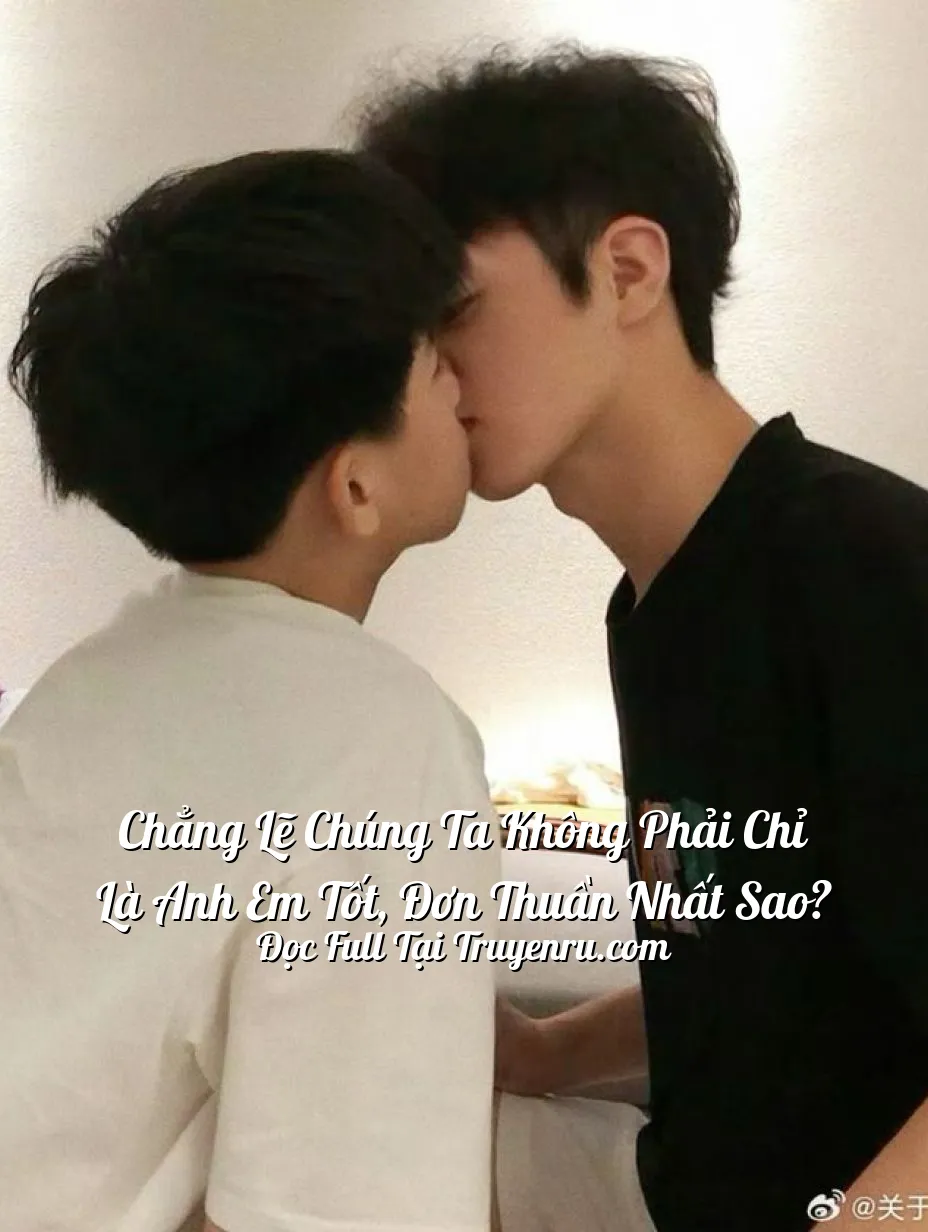 Bìa truyện Chẳng Lẽ Chúng Ta Không Phải Chỉ Là Anh Em Tốt, Đơn Thuần Nhất Sao?