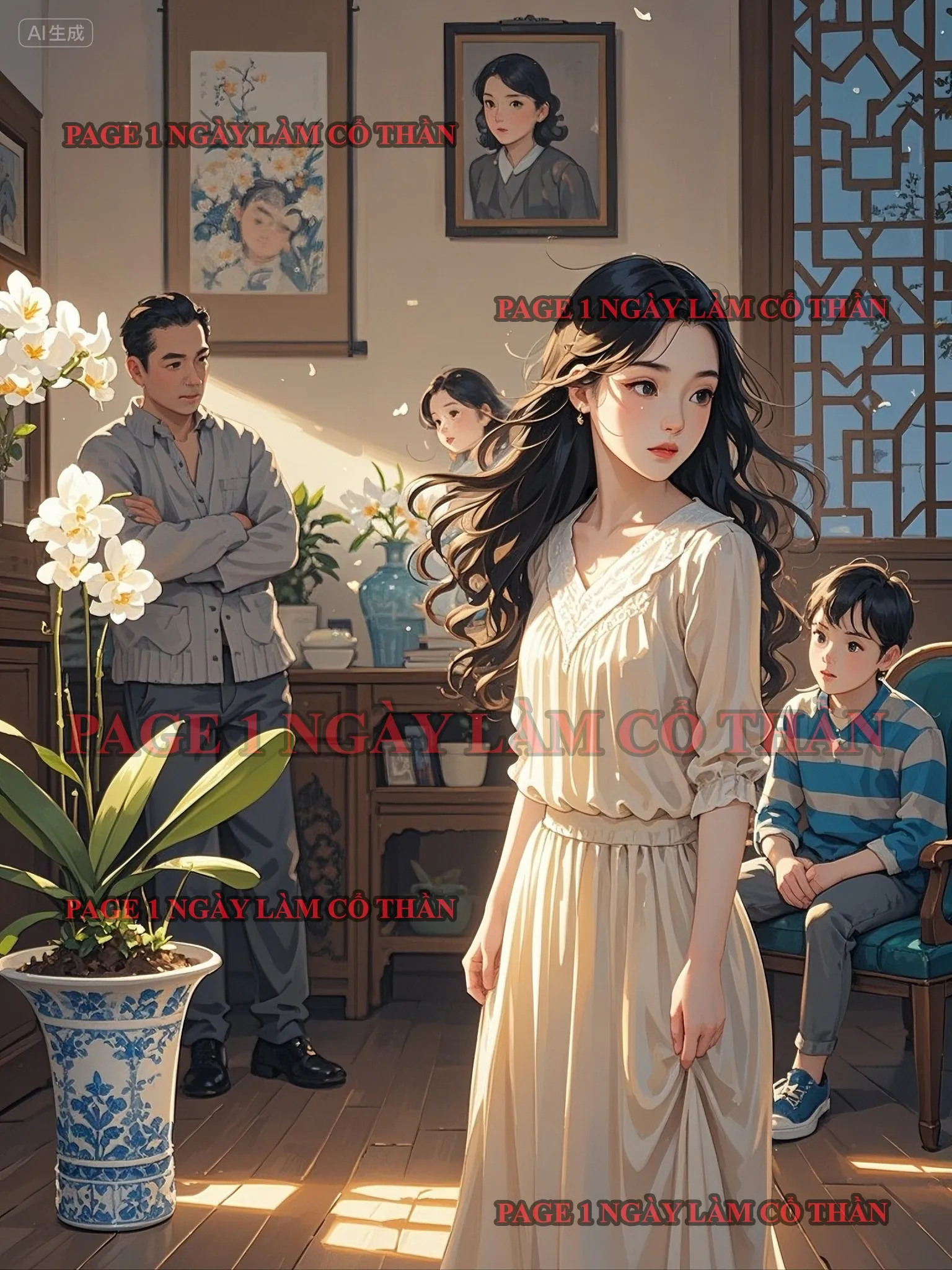 Bìa truyện Chậu Lan Quỷ Dị