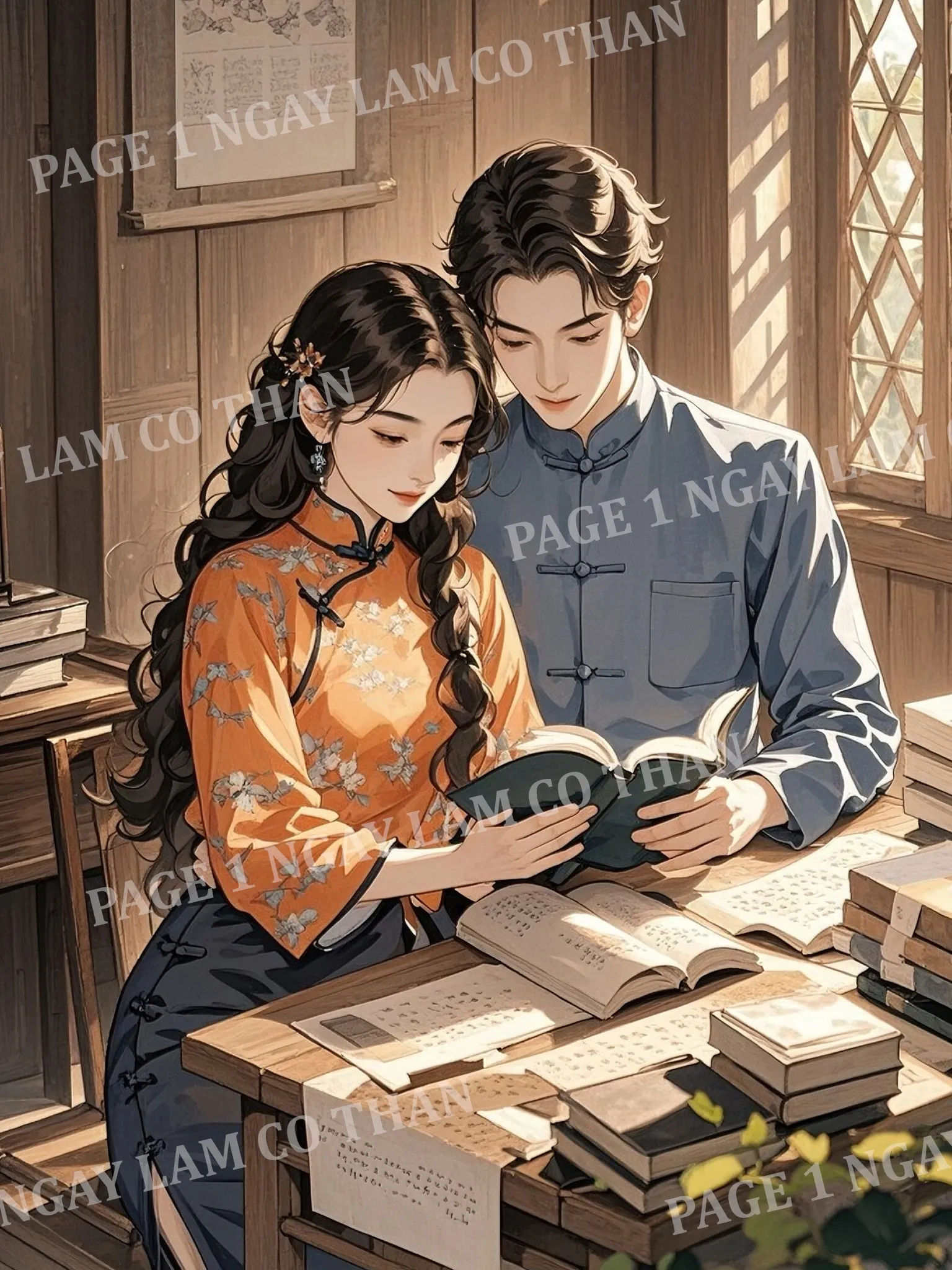 Bìa truyện CHỈ VÌ LO LẮNG CHO TIỀN ĐỒ CỦA TRÚC MÃ MÀ HẠI CẢ NHÀ THÊ THẢM