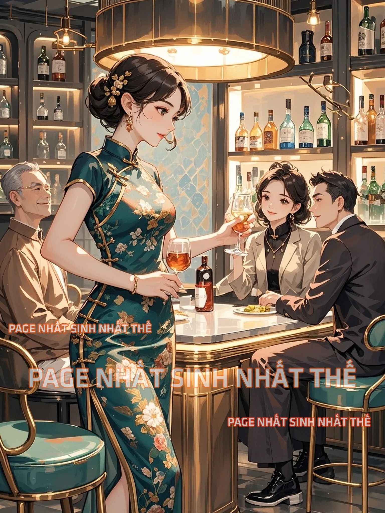 Bìa truyện CHỈ YÊU TIỀN, KHÔNG YÊU ANH