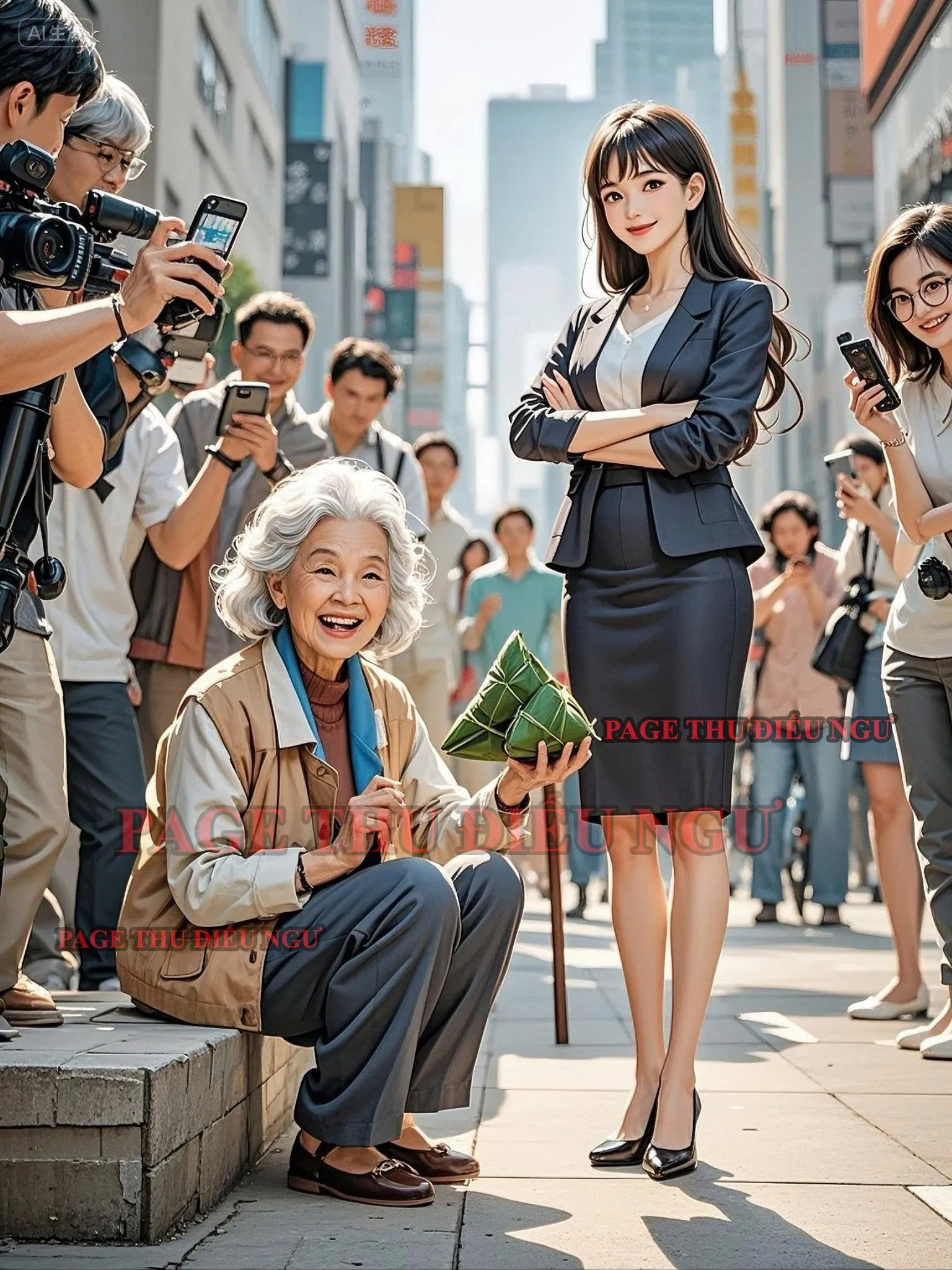 Bìa truyện CHIẾC BÁNH Ú CỦA BÀ